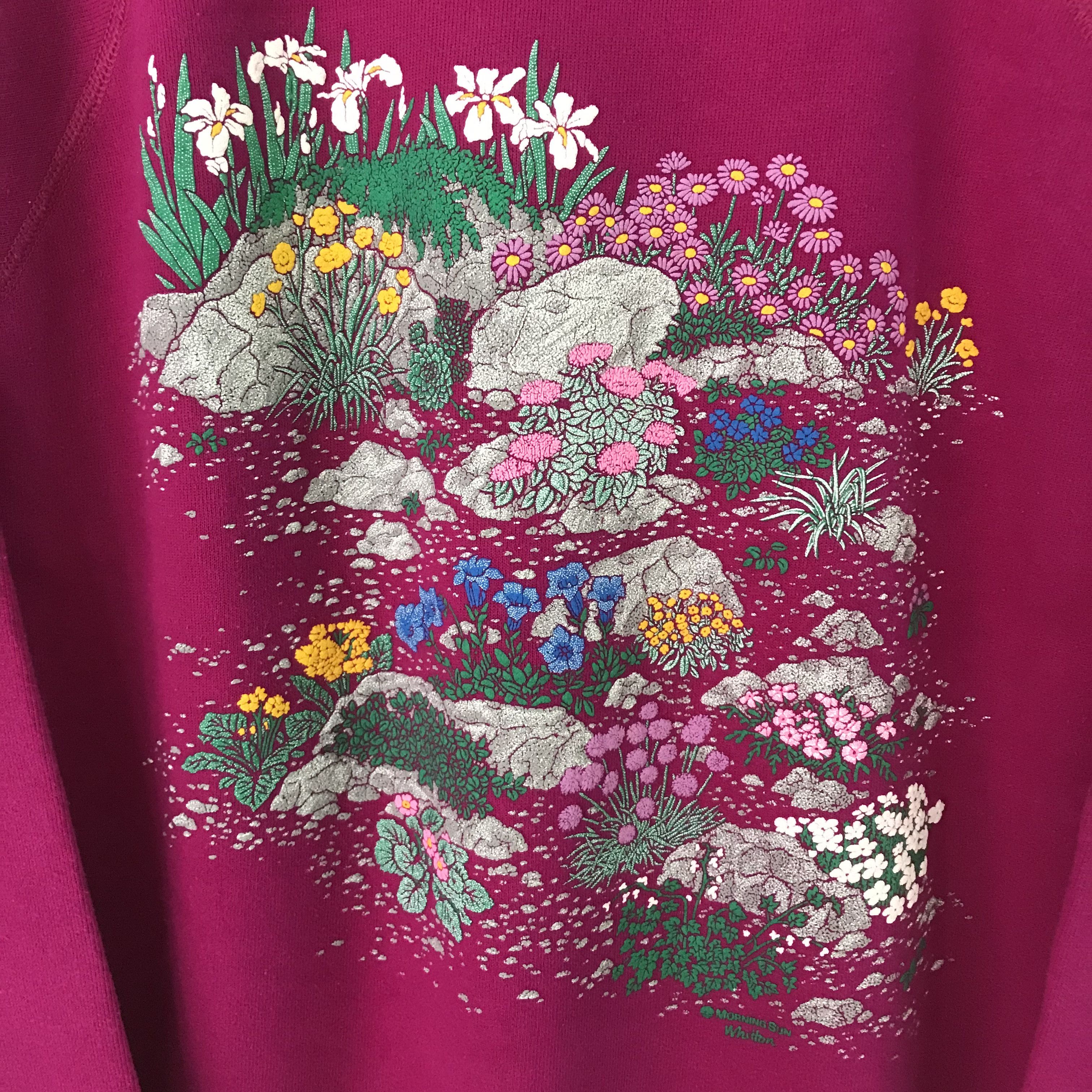 NCAA ntage 90s Morning Sun Pink Sweatshirt- 595 Size US M / EU 48-50 / 2 - 4 Thumbnail