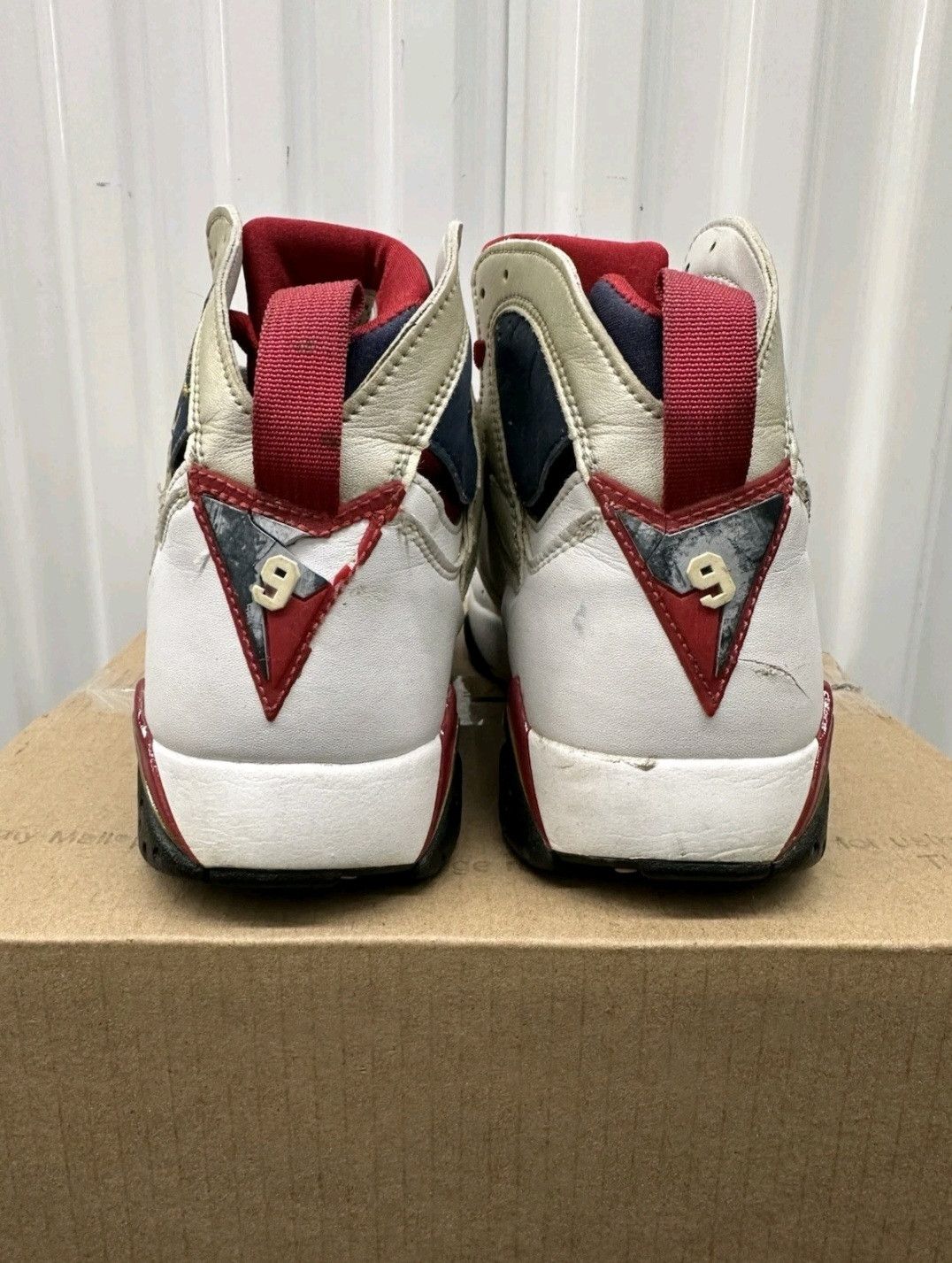 Jordan Brand Nike Air Jordan Retro 7 Olympic 2004 304775171 Size 8.5 Men Size US 8.5 / EU 41-42 - 6 Thumbnail