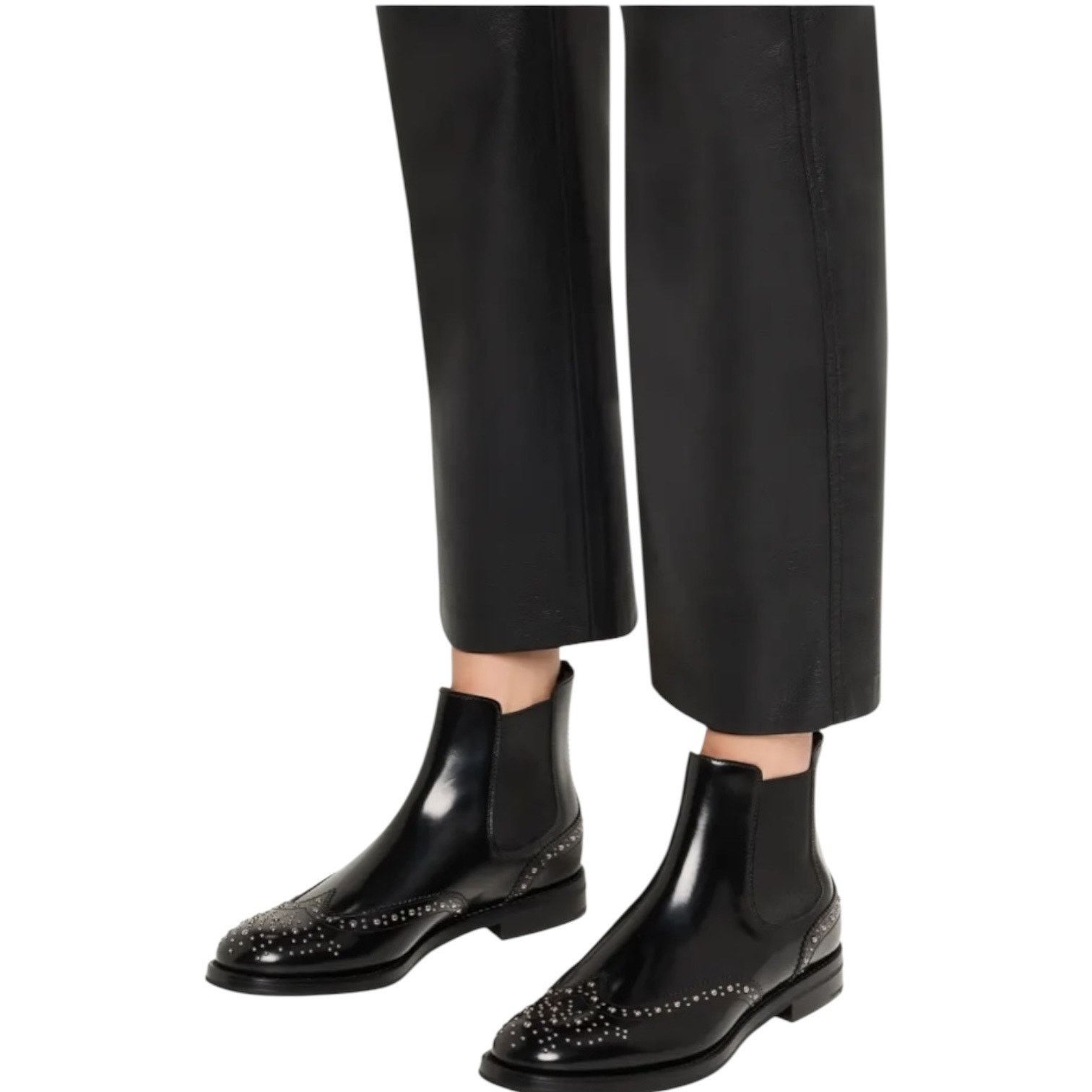 Church's Church’s Ketsby Met Studded Black Chelsea Boot- size EU 35 Size US 5 / IT 35 - 14 Thumbnail