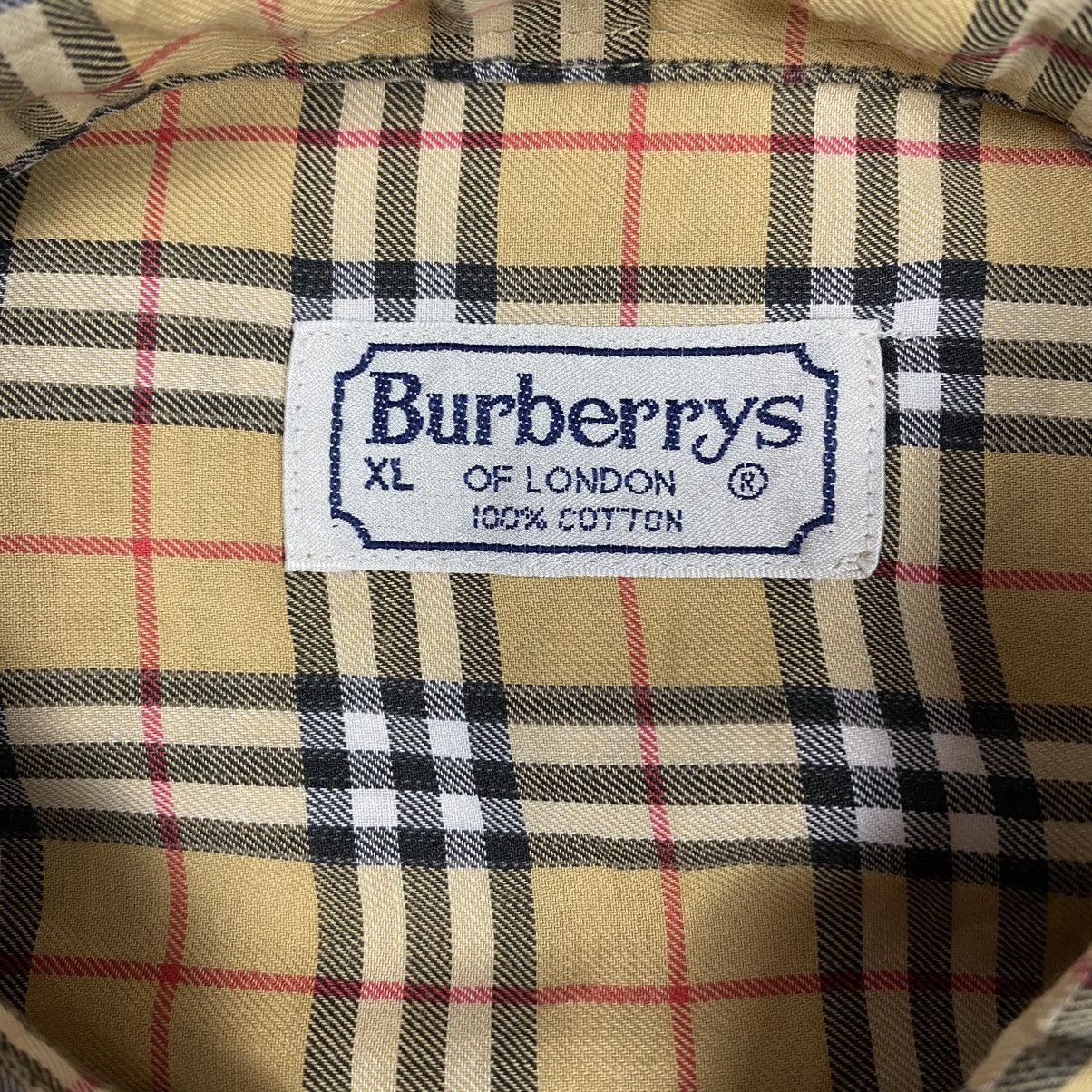 Burberry Burberry Nova Check Shorts Sleeve Shirts Size US XL / EU 56 / 4 - 6 Thumbnail