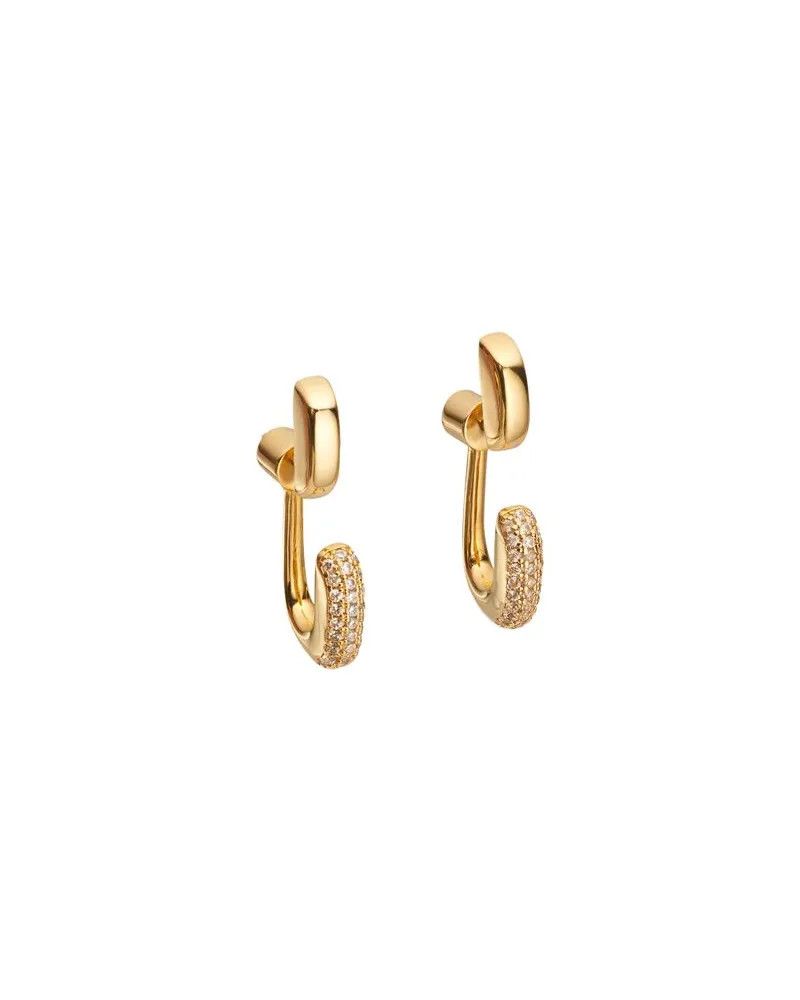 Fendi o1s1wg110925 Size:OS/Fendi Filo Earrings in Golden Size ONE SIZE - 1 Preview