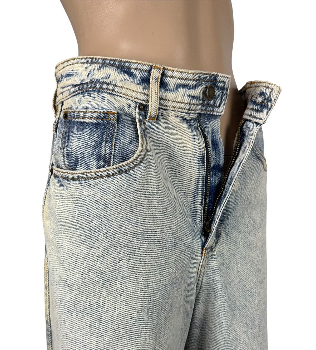 Sezane Sezane Denim Wide Leg Jeans Cotton size 36 Size 26" / US 2 / IT 38 - 8 Thumbnail