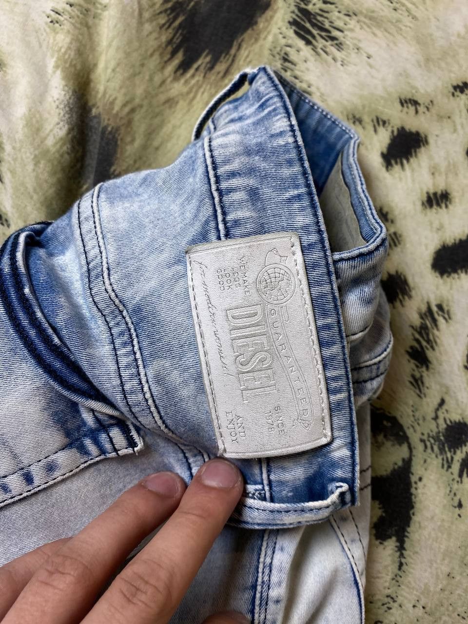 Diesel × Vintage Diesel Braddom Regular Skinny Fit Denim Jeans Size 3o Size 30" / US 8 / IT 44 - 6 Thumbnail