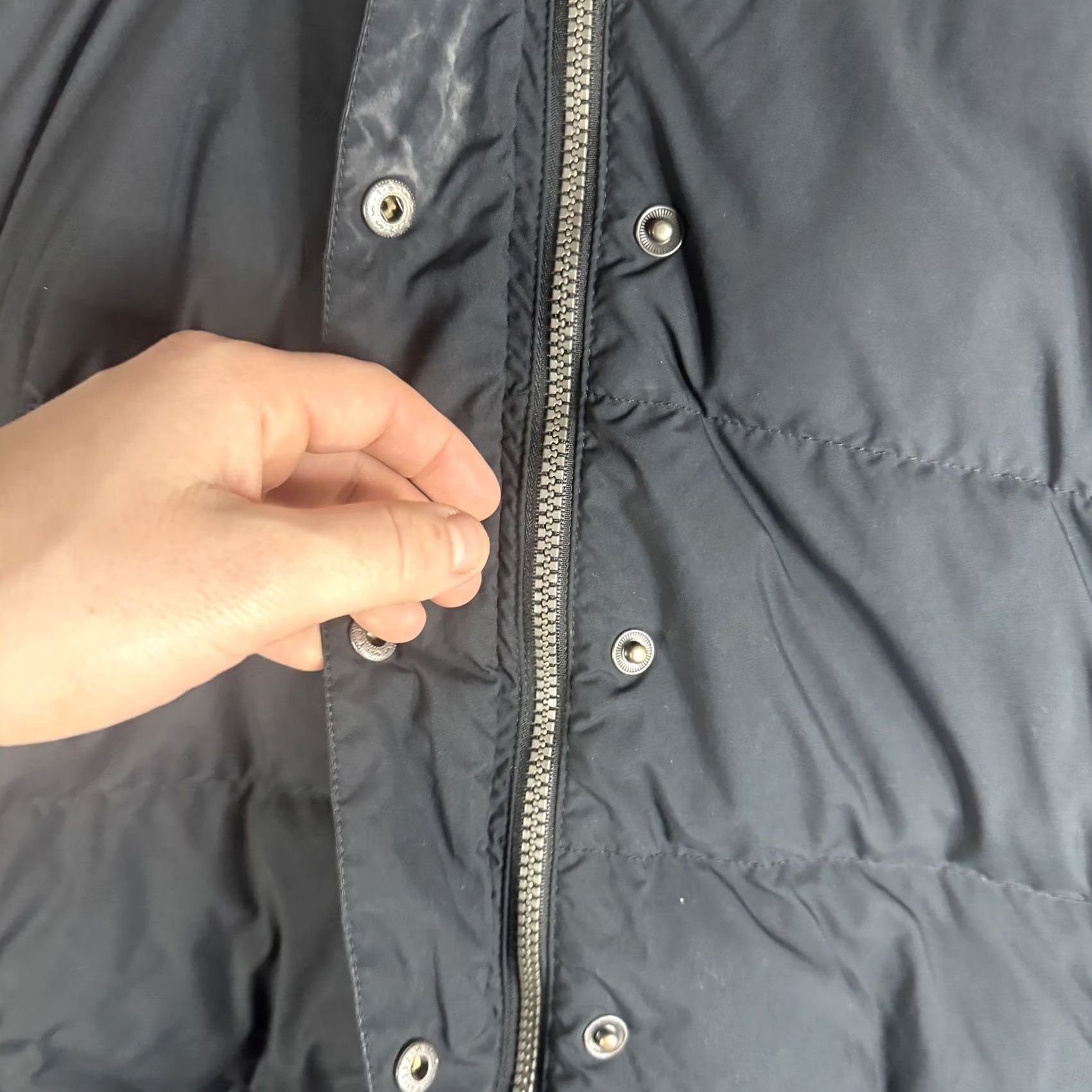 Vintage L.L.Bean Jacket Womens XL Black Down Puffer Hooded Faux Fur Trim Winter Size XL / US 12-14 / IT 48-50 - 5 Thumbnail