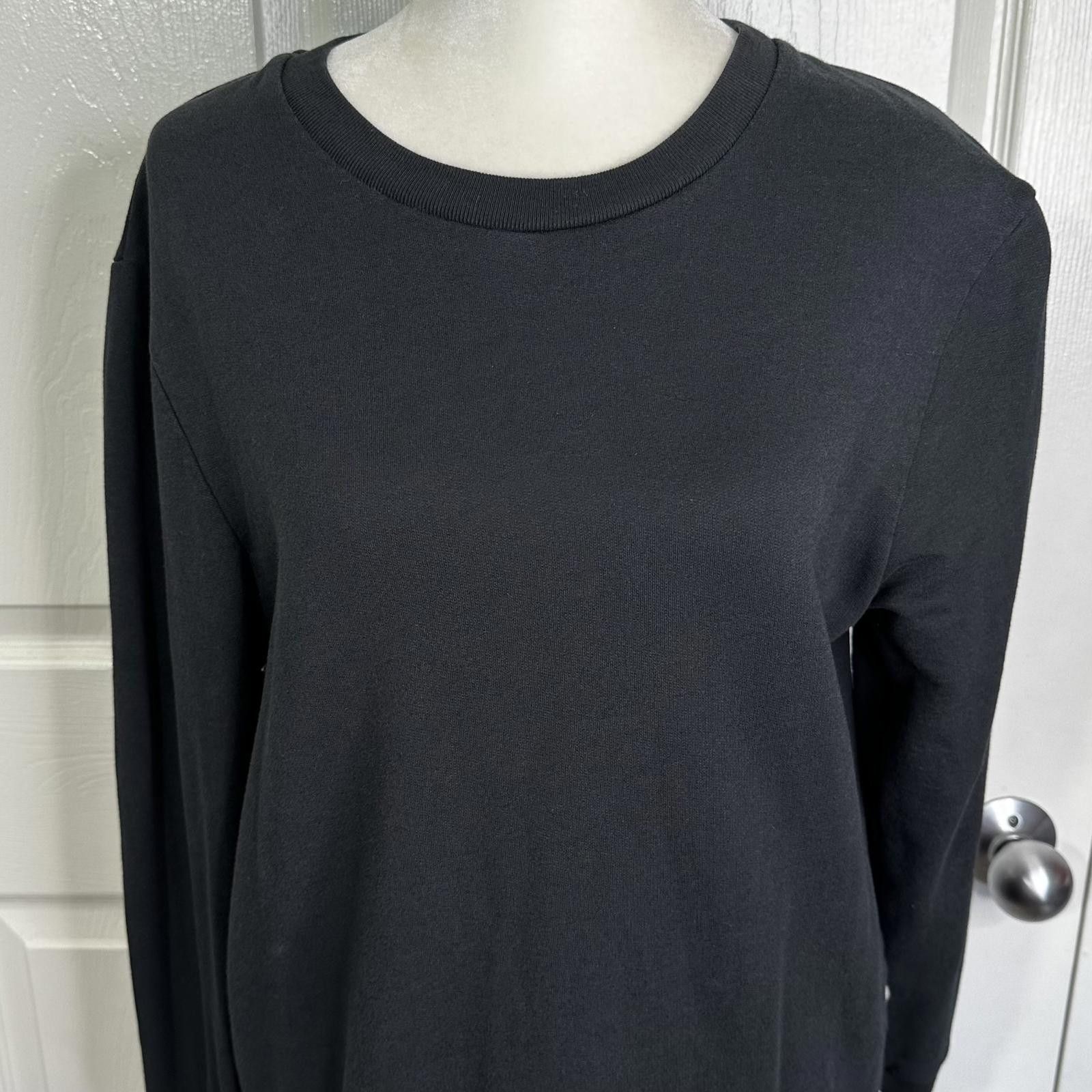 Allsaints AllSaints Lace-Up Crewneck Sweatshirt Black Women’s Size S Size S / US 4 / IT 40 - 6 Thumbnail