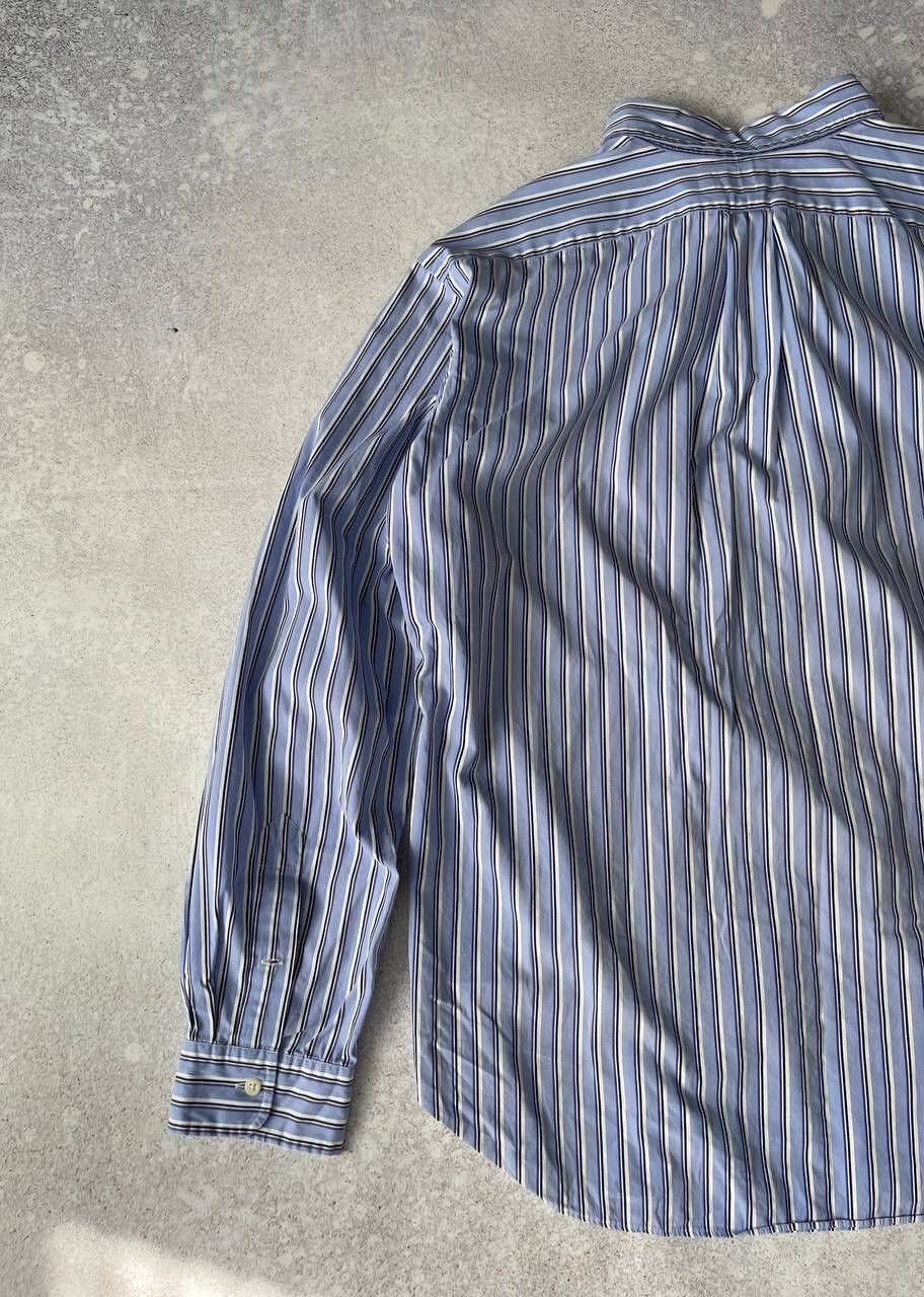 Polo Ralph Lauren × RRL Ralph Lauren × Ralph Lauren Vintage Polo Ralph Lauren RRL Y2K Rugby Stripped Shirts Size US XL / EU 56 / 4 - 8 Thumbnail