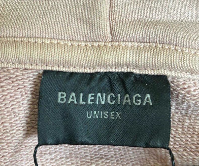 Balenciaga Balenciaga Pink coke sea wave hooded sweater Size US M / EU 48-50 / 2 - 4 Thumbnail