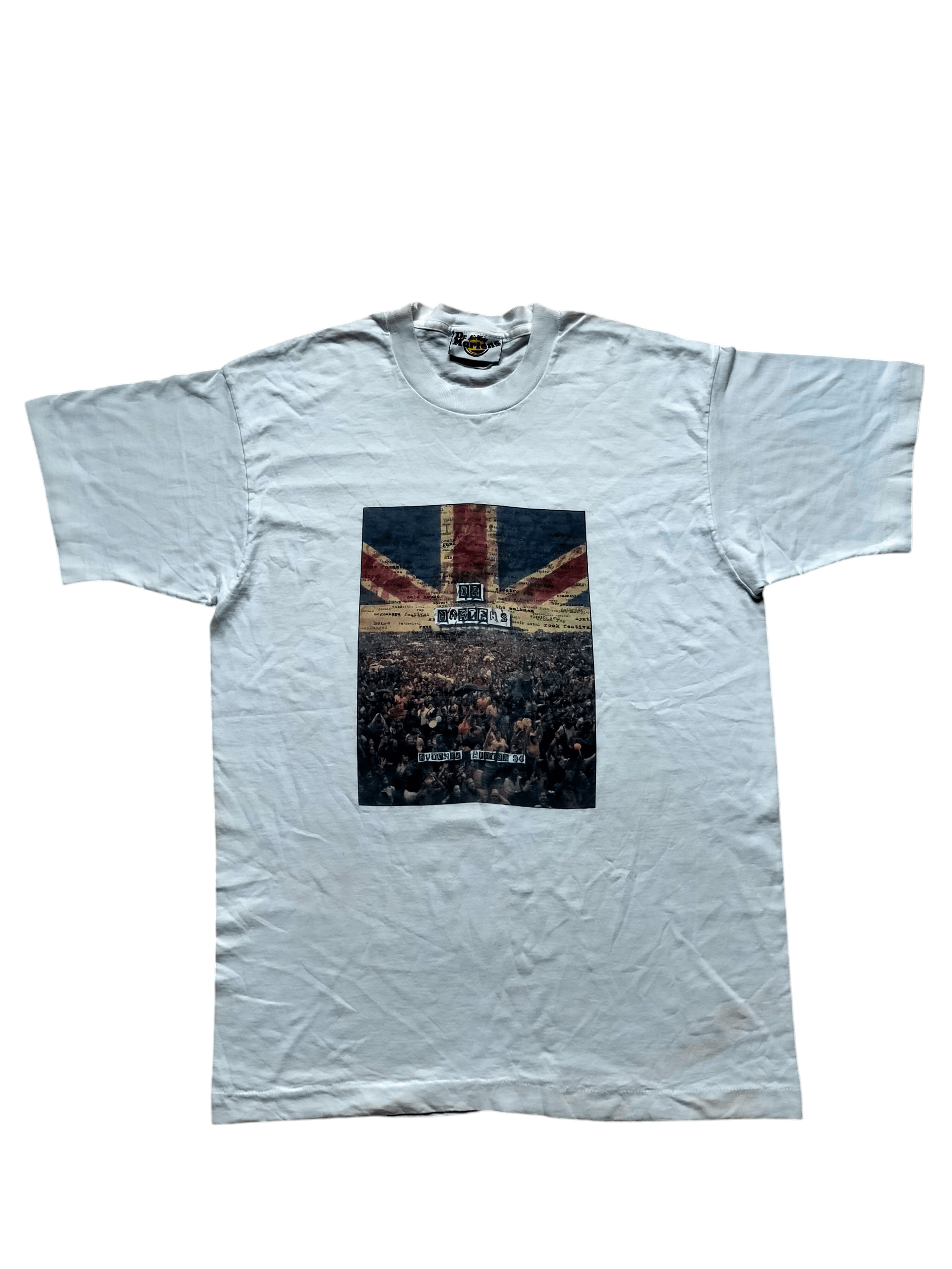 Dr. Martens Vintage 1996 Dr.Martens Single stich white tee Size US L / EU 52-54 / 3 - 2 Thumbnail