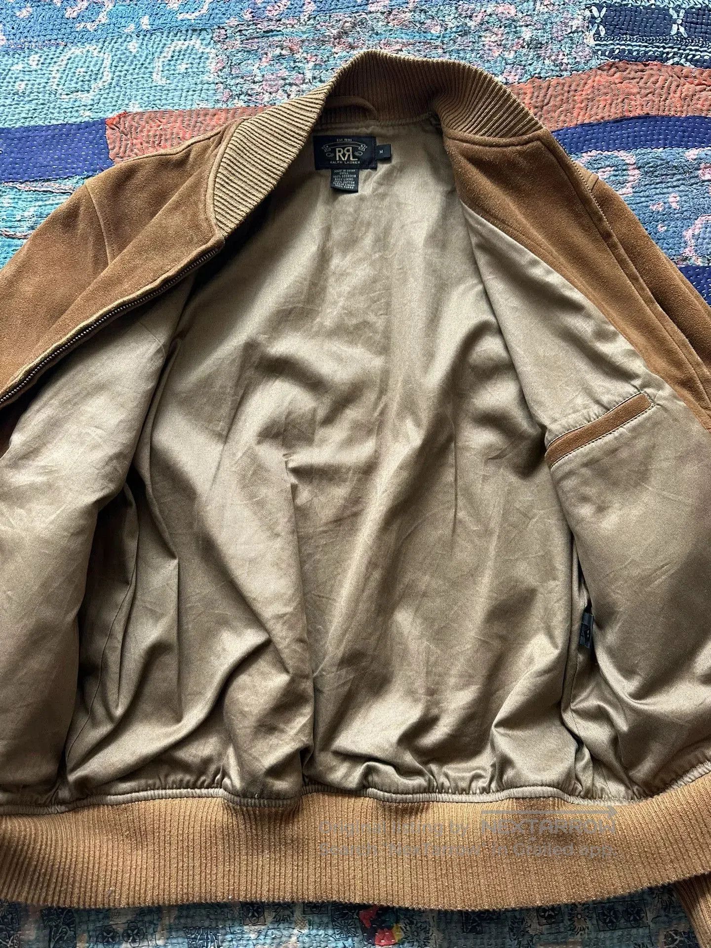 RRL Ralph Lauren rrl deer skin leather jacket size M. Size US M / EU 48-50 / 2 - 6 Thumbnail