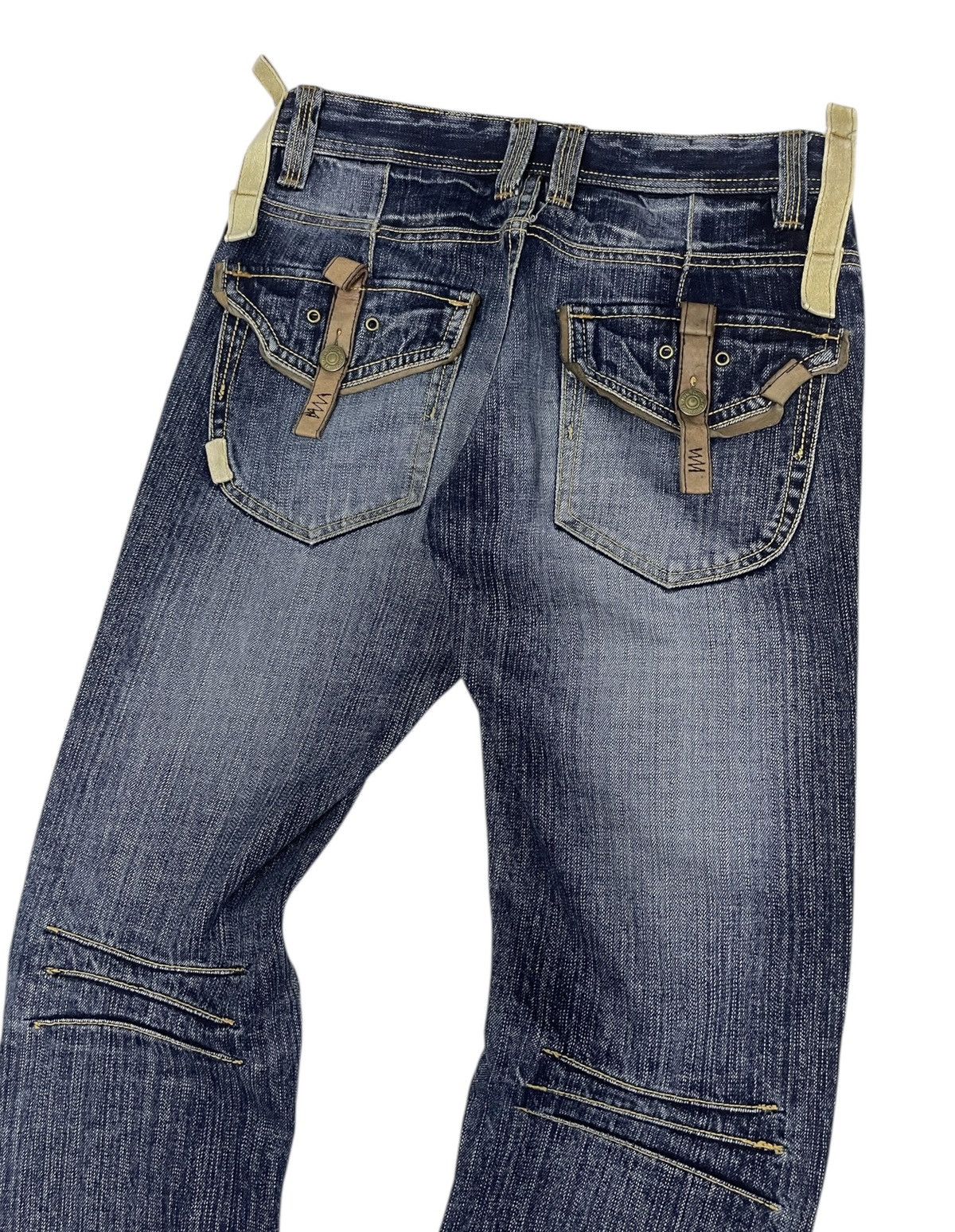 PPFM PPFM Bikers Distressed Jeans Size US 29 - 7 Thumbnail