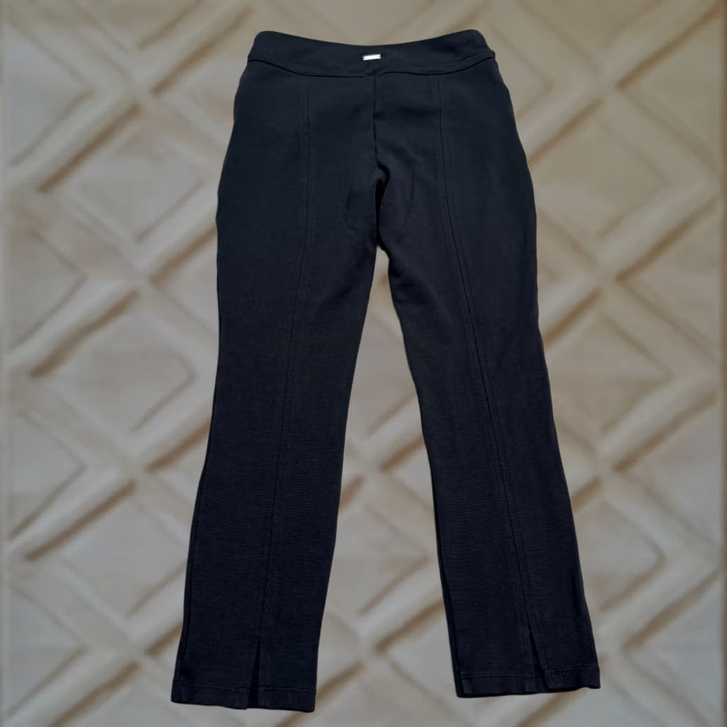 Prana Prana Monte Baldo Leggings Pants Womens Medium Black Stretch Pockets Slim Fit Active Sports Athleisure Modern Drawstring? Size 32" / US 10 / IT 46 - 1 Thumbnail