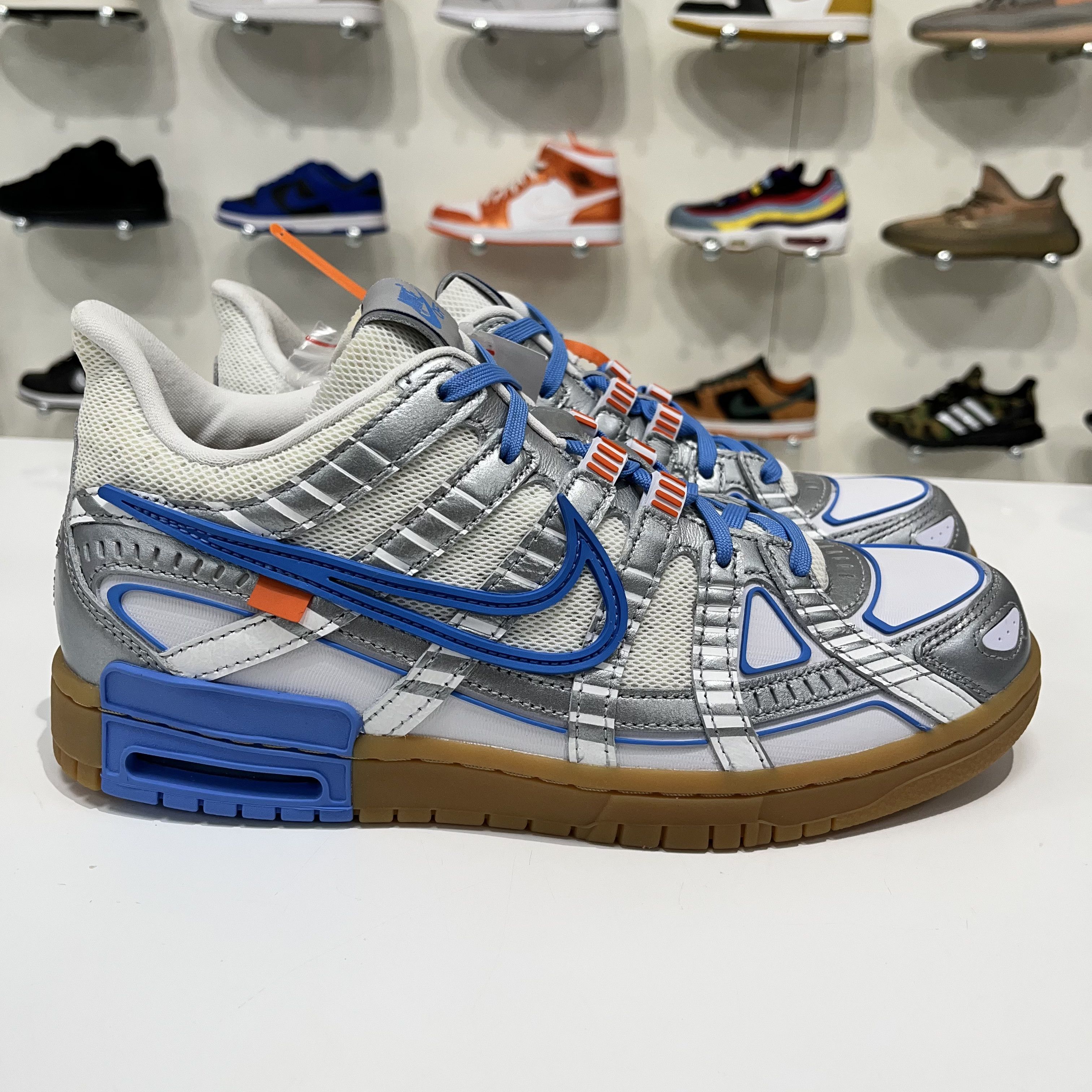 Nike × Off-White NIKE DUNK RUBBER LOW X OFF-WHITE UNIVERSITY BLUE Size US 9.5 / EU 42-43 - 7 Thumbnail