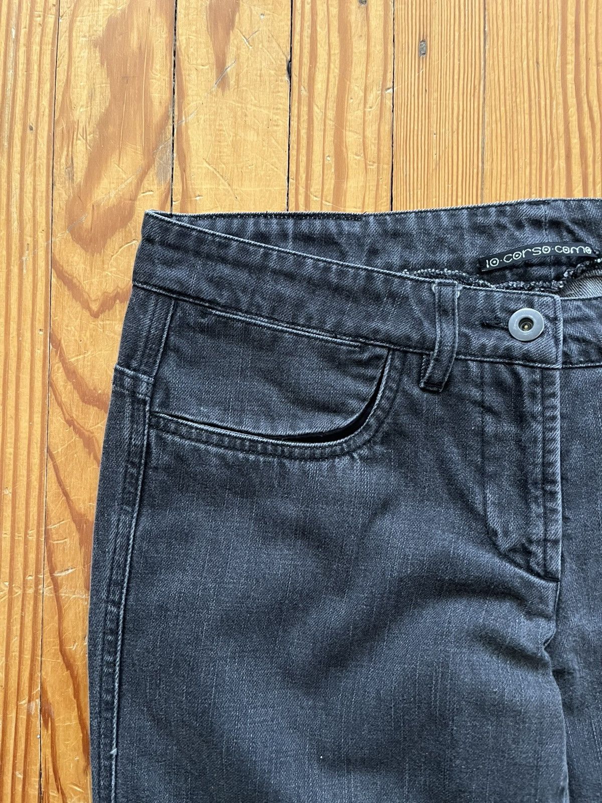 Maison Margiela Archive Maison Margiela 6 Flared Denim Pants Gray Size US 32 / EU 48 - 6 Thumbnail
