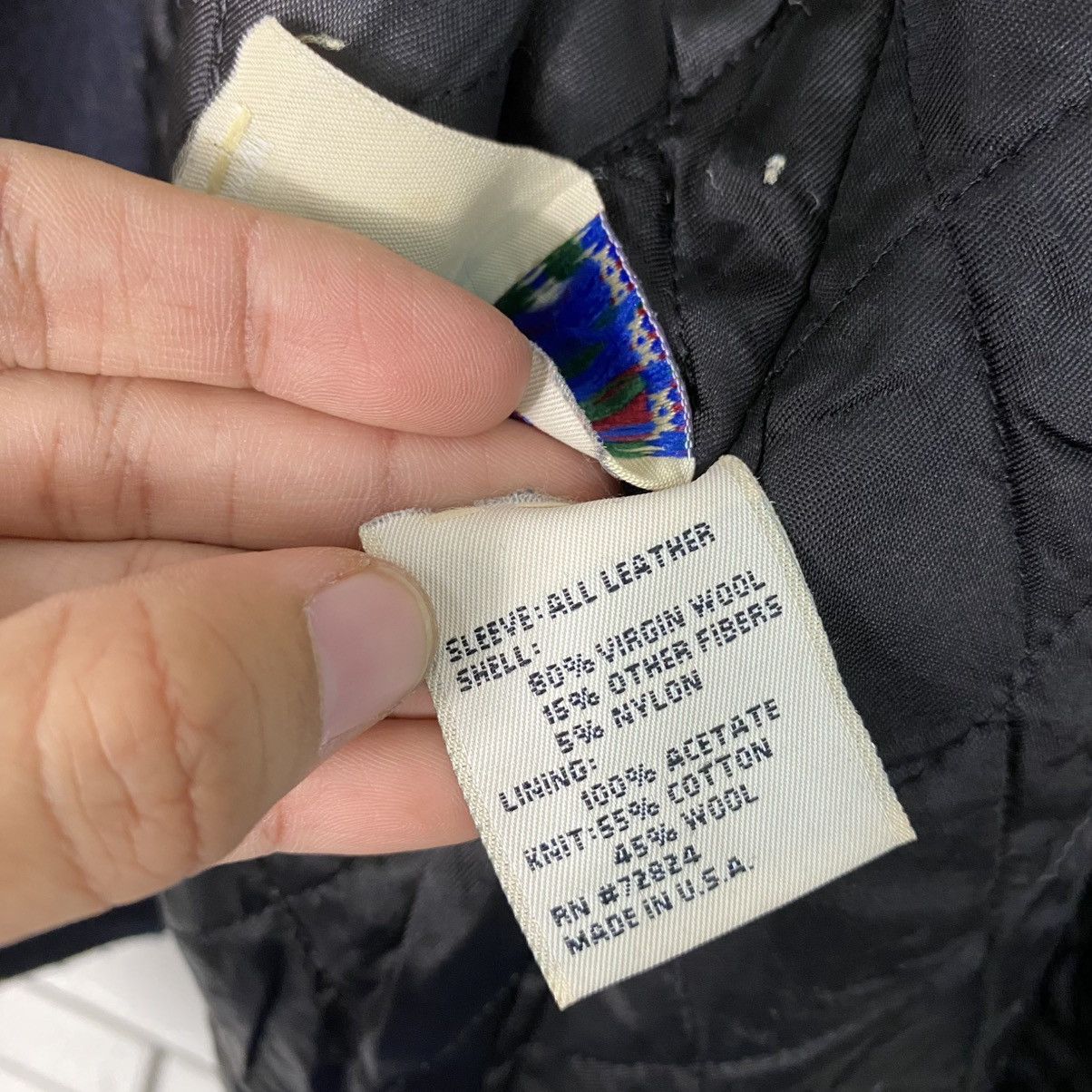Golden Bear 🔥VINTAGE VARSITY LEATHER JACKET GOLDEN BEAR BIG MADE IN USA Size US M / EU 48-50 / 2 - 20 Thumbnail