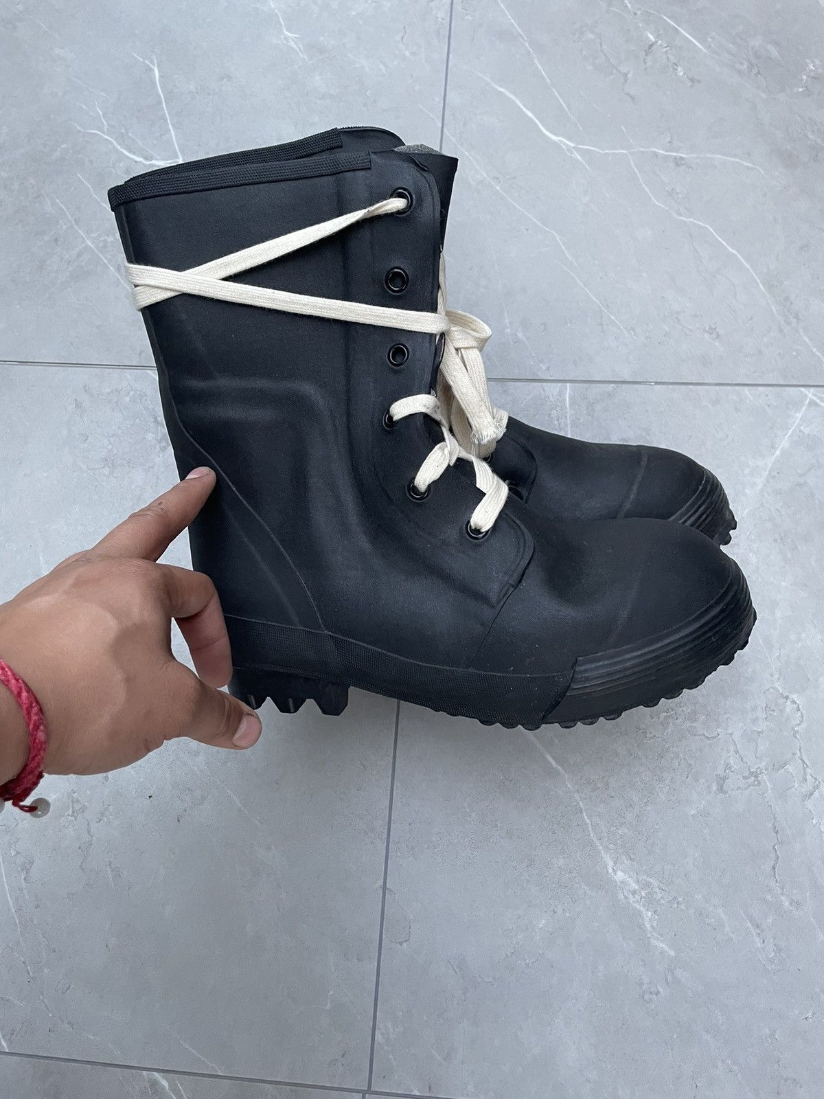 Vintage 1970s Vintage Military Black Combat Bunny Boots Size US 10.5 / EU 43-44 - 11 Thumbnail