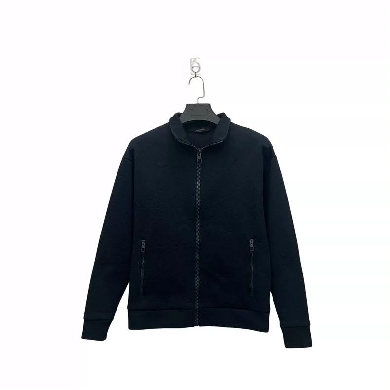 Louis Vuitton Louis Vuitton Deep Blue Embossed Full Logo Jacket Size US XS / EU 42 / 0 - 3 Thumbnail