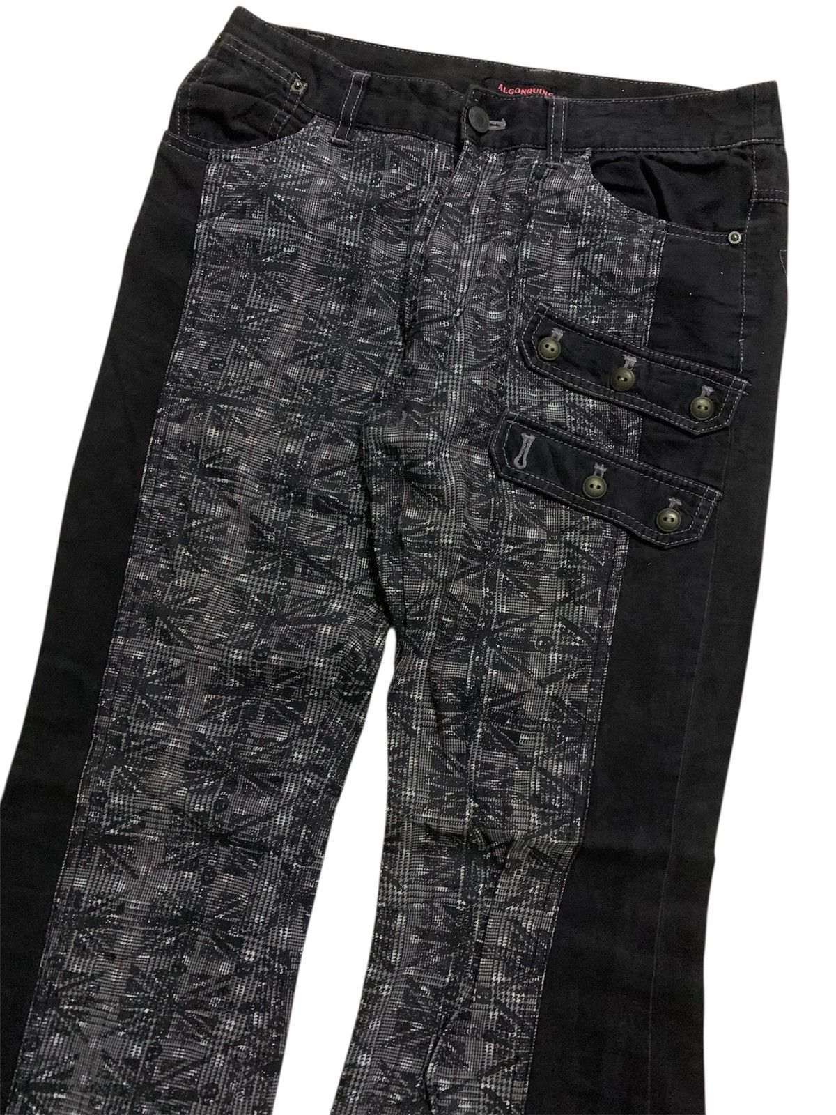 Hysteric Glamour 💥Japanese Flare Algonquin Punk Gothic Pant Size 28" / US 6 / IT 42 - 2 Thumbnail