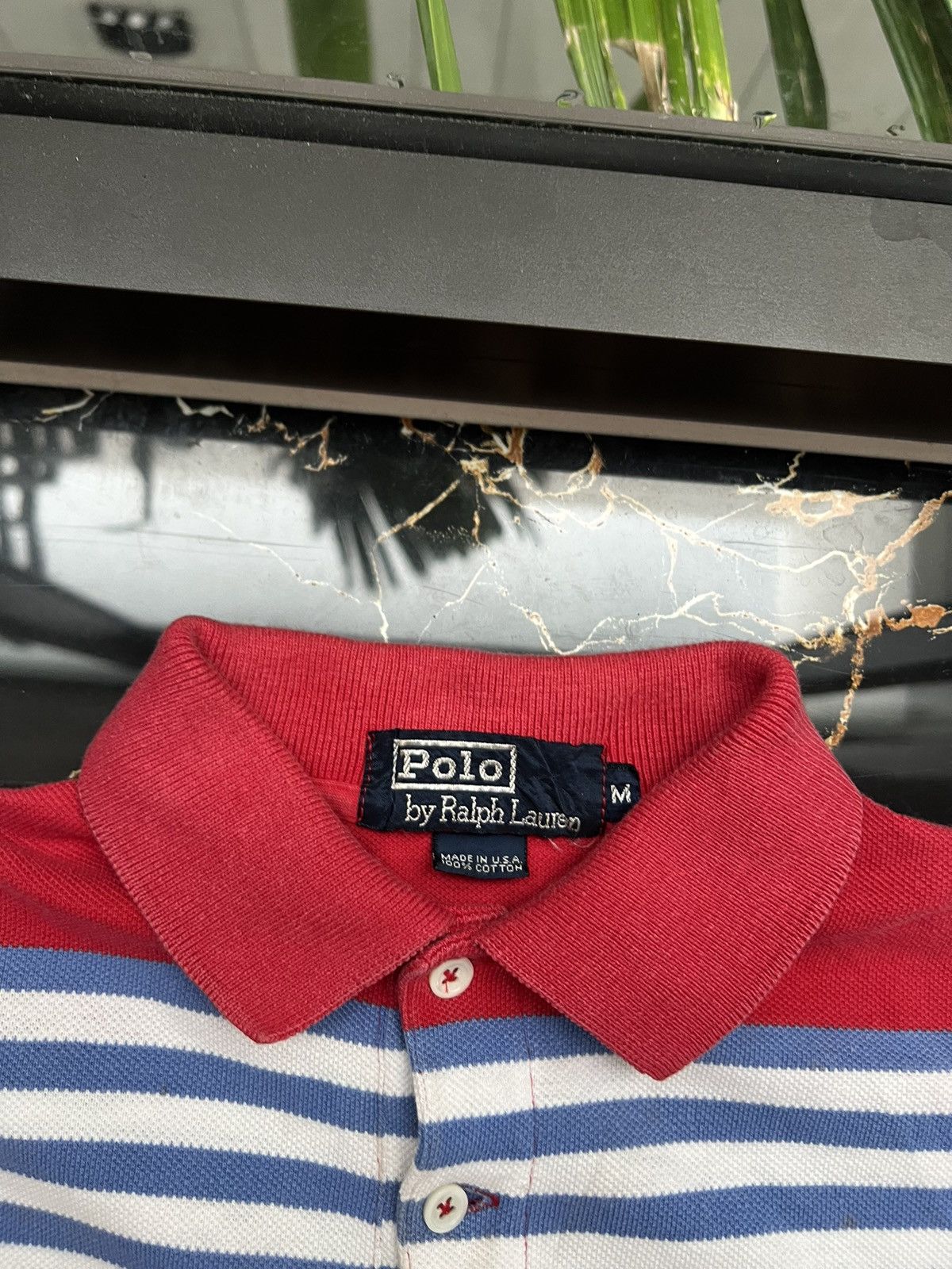Polo Ralph Lauren × Vintage 90’s POLO RALPH LAUREN TEE Y2K MADE IN USA Size US M / EU 48-50 / 2 - 4 Thumbnail