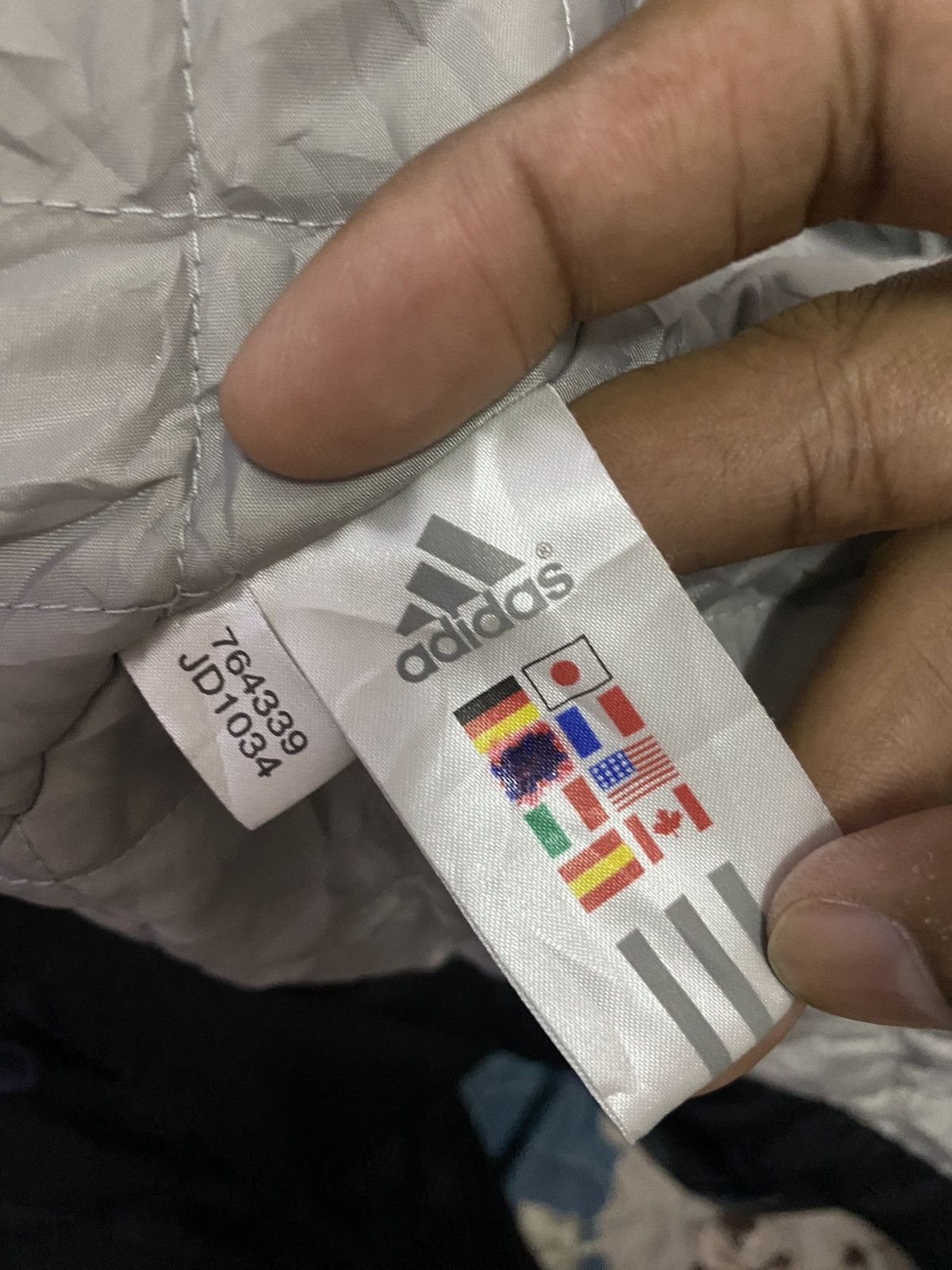 Vintage 2000s Adidas Coach Jacket Sherpa Inner Size US L / EU 52-54 / 3 - 12 Thumbnail