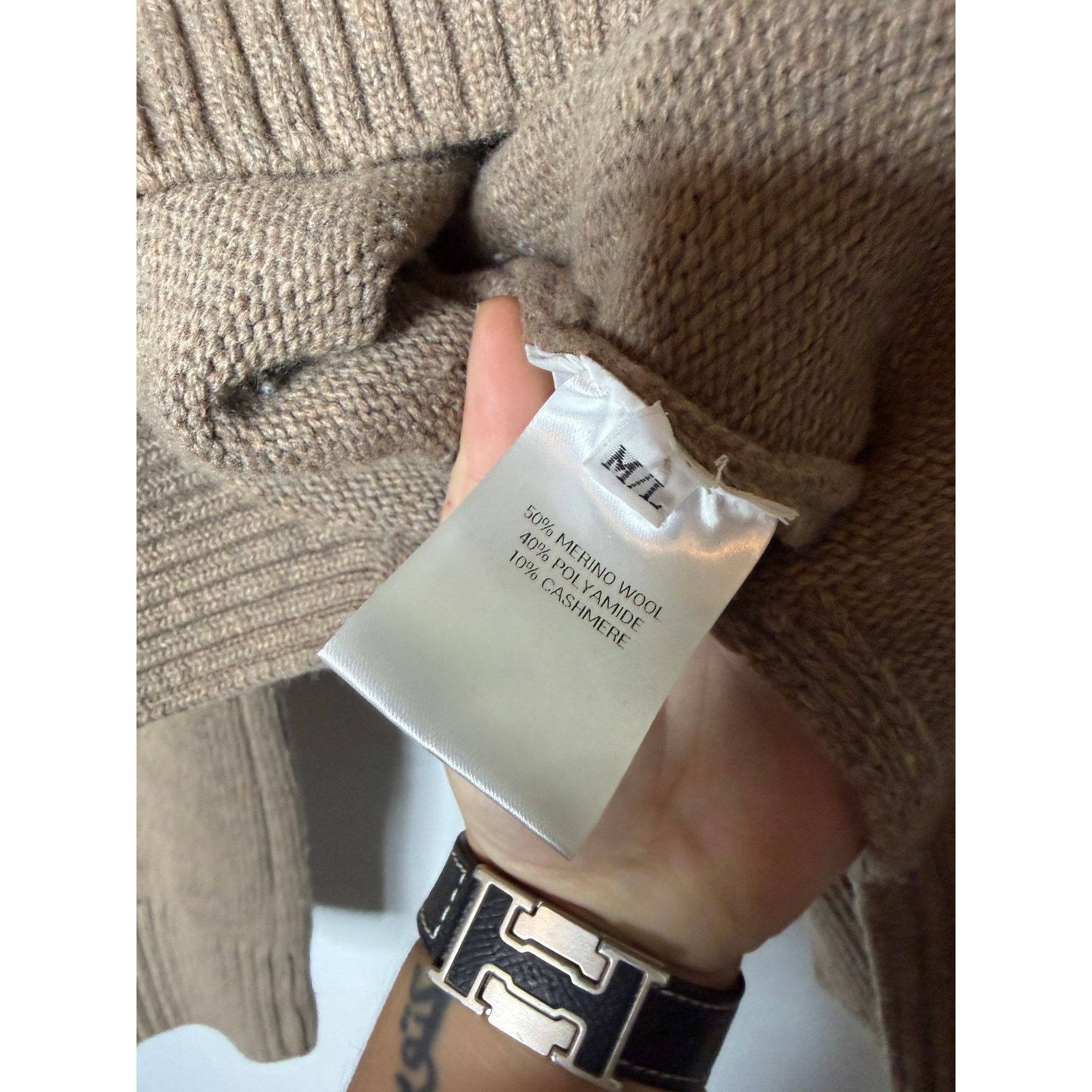 Frankie Shop The Frankie Shop Odense Turtleneck sweater in Brown Sz M/L Size M / US 6-8 / IT 42-44 - 4 Thumbnail