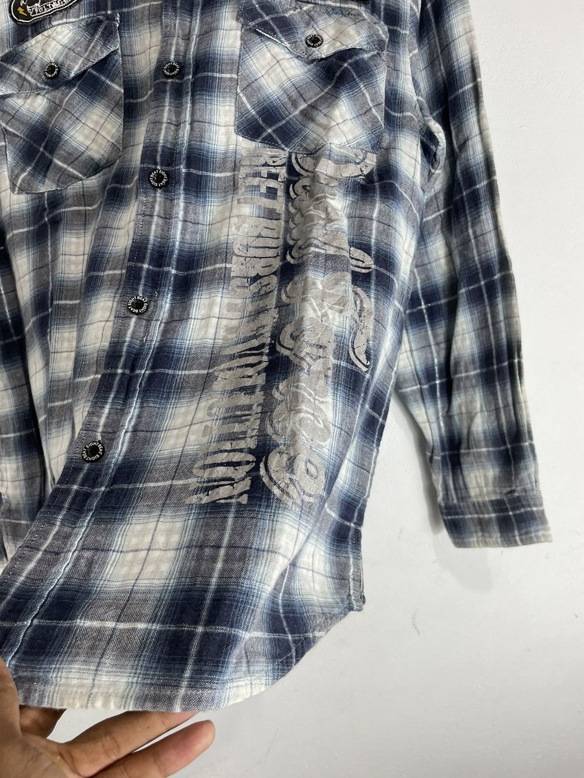 If Six Was Nine Undefined Poem Western Shirt gothic Size US S / EU 44-46 / 1 - 4 Thumbnail