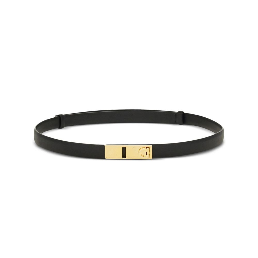 Salvatore Ferragamo Ferragamo BLACK Belts Size ONE SIZE - 1 Thumbnail