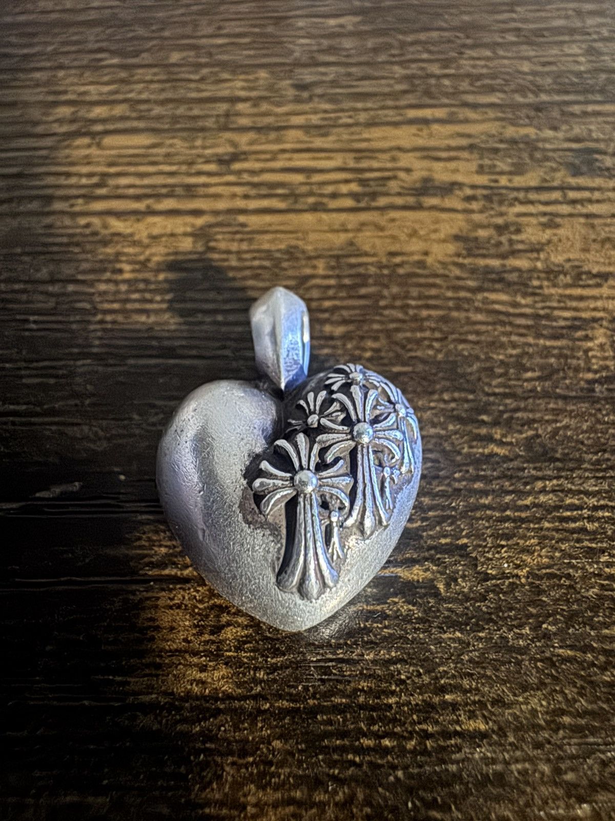 CHROME HEARTS ハート　RIP ペンダント Chrome Hearts Chrome Hearts R.I.P. Heart Pendant | Grailed