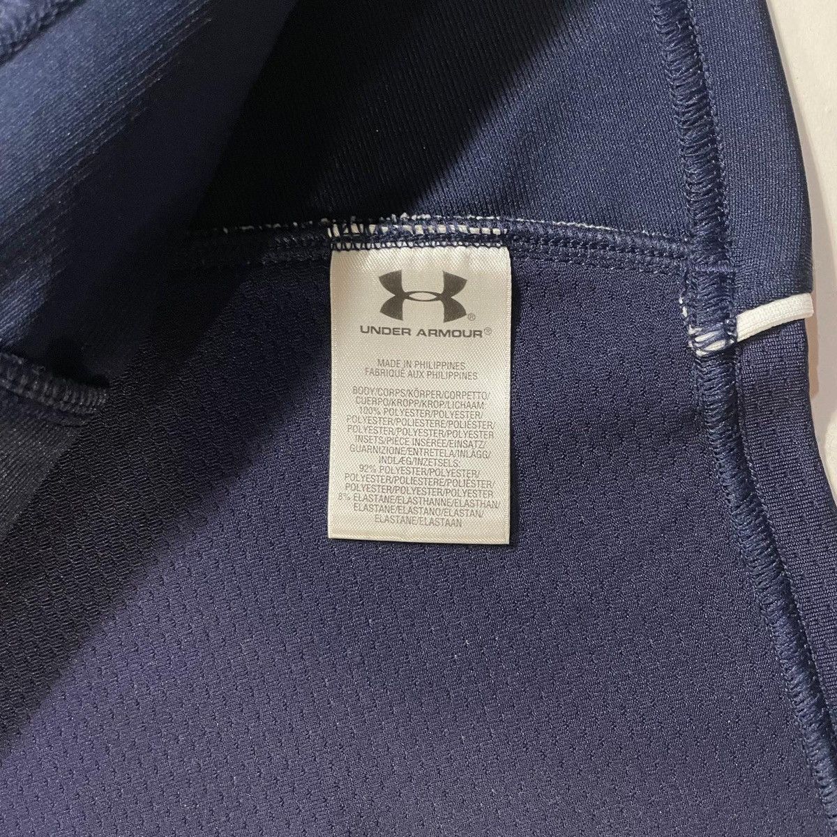 Under Armour Navy and red Under Armour Wales rugby union shirt sport Size US XXL / EU 58 / 5 - 7 Thumbnail