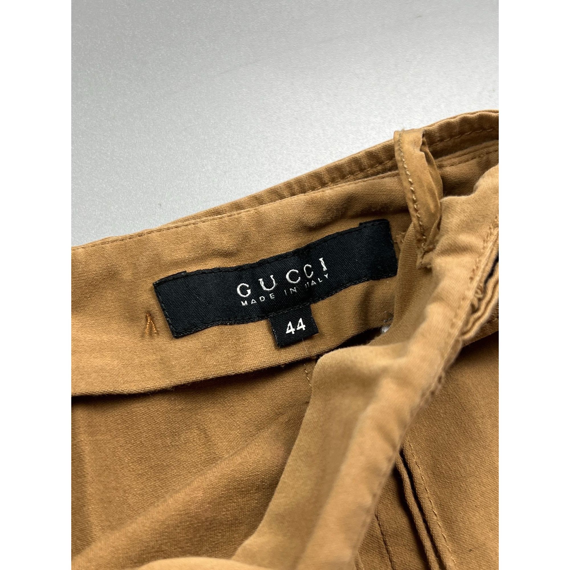 Gucci Gucci Vintage Golden Buttons Pencil Skirt (Y0847) Size 30" / US 8 / IT 44 - 3 Thumbnail