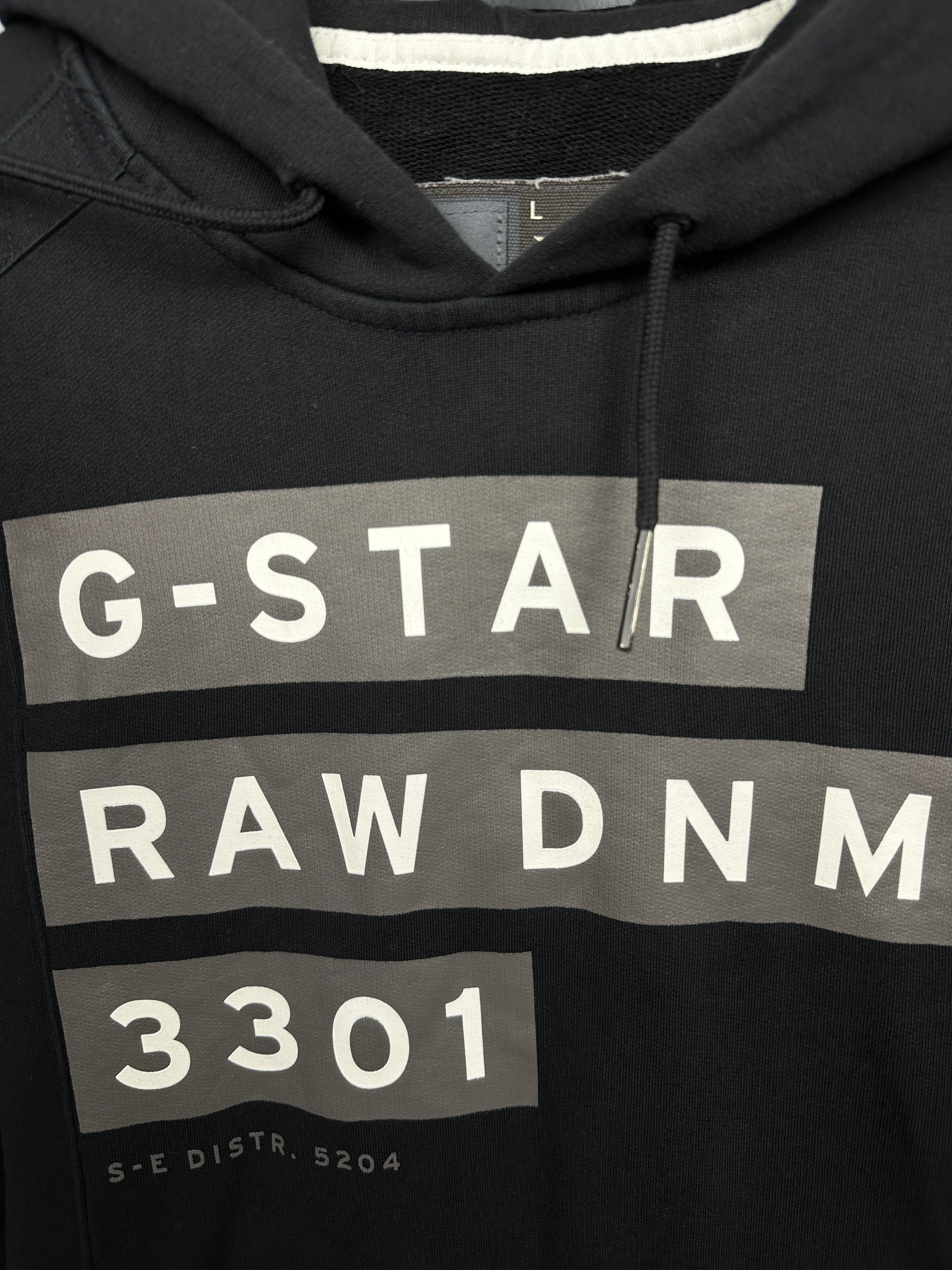 G-Star G Star Raw Mens Interstate Hoodie Y2K Size US L / EU 52-54 / 3 - 3 Thumbnail