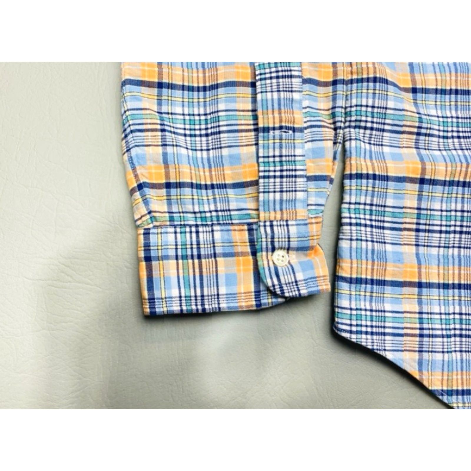 Polo Ralph Lauren Ralph Lauren Plaid Shirt Men's Size XXL Classic Fit Blue Orange School Church Size US XXL / EU 58 / 5 - 3 Thumbnail