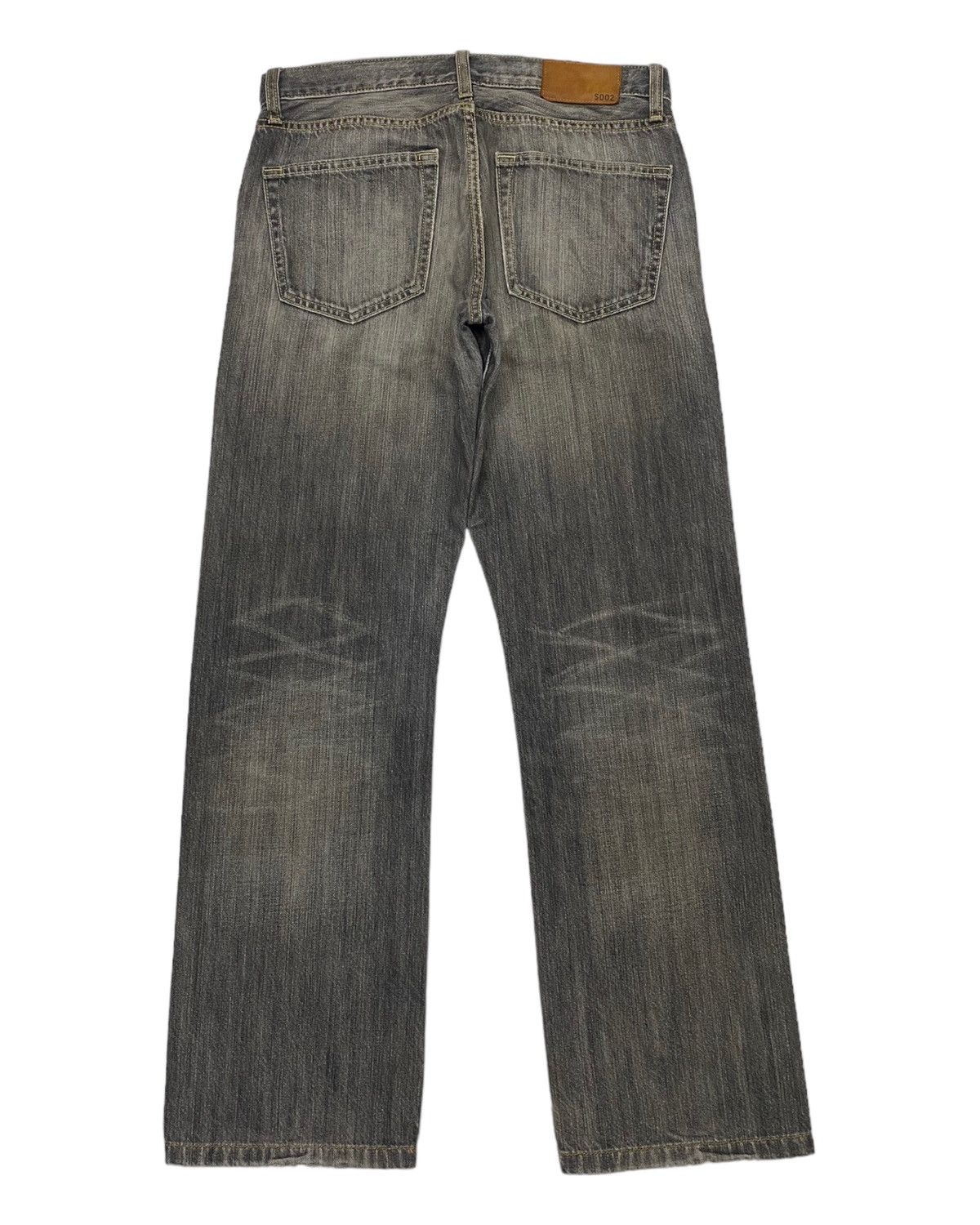 Kapital VINTAGE UNIQLO S002 JAPAN DISTRESSED DENIM UNDERCOVER STYLE Size US 30 / EU 46 - 4 Thumbnail
