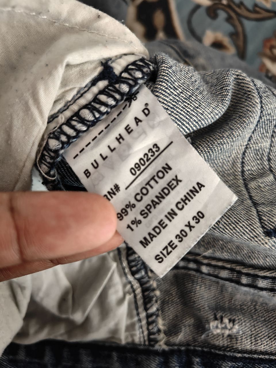 Bullhead Denim Co. Bullhead Bikers Denim Size US 34 / EU 50 - 4 Thumbnail