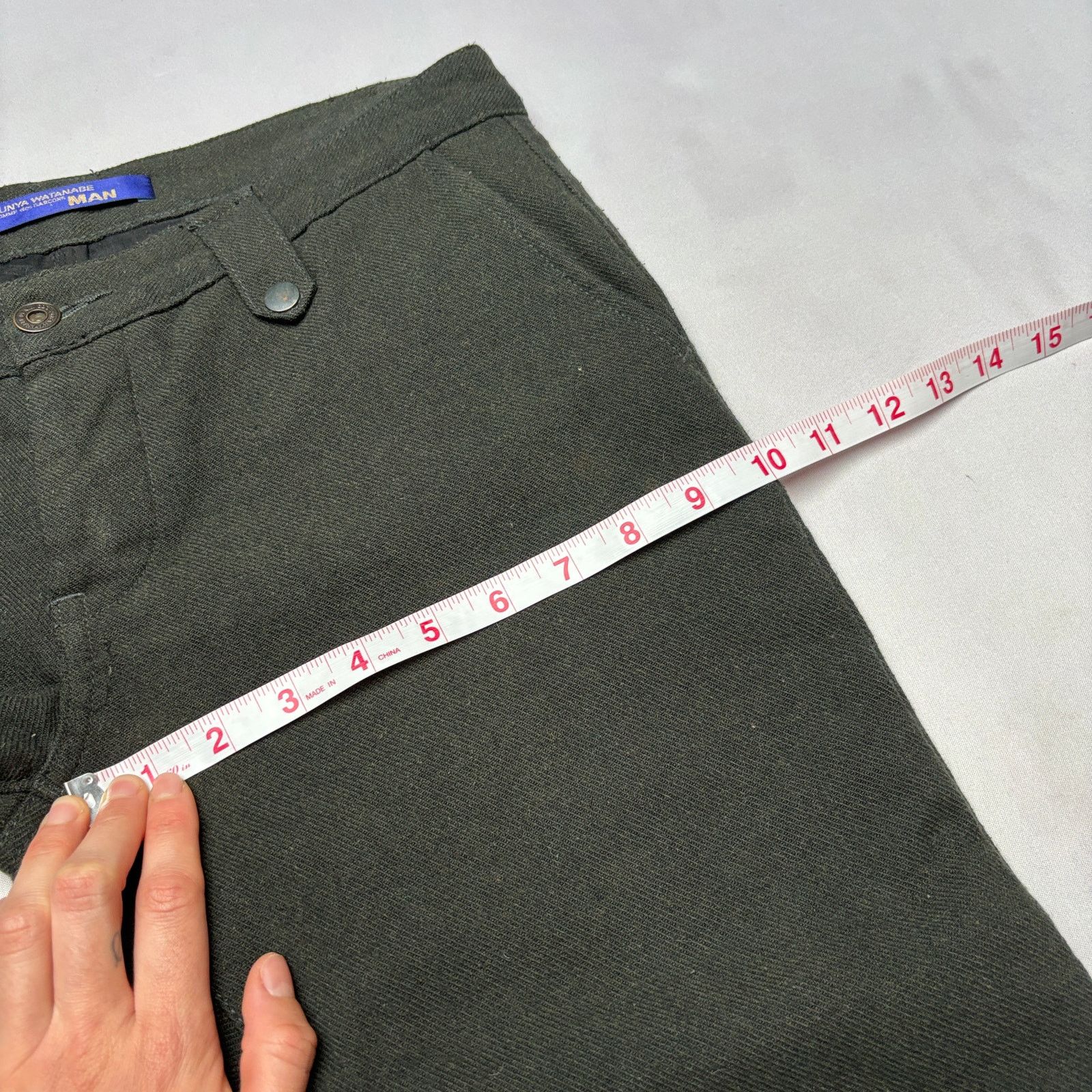 Comme des Garcons × Junya Watanabe Vintage Junya Watanabe Comme Des Garcons MAN Wool Pants Size US 31 - 6 Thumbnail