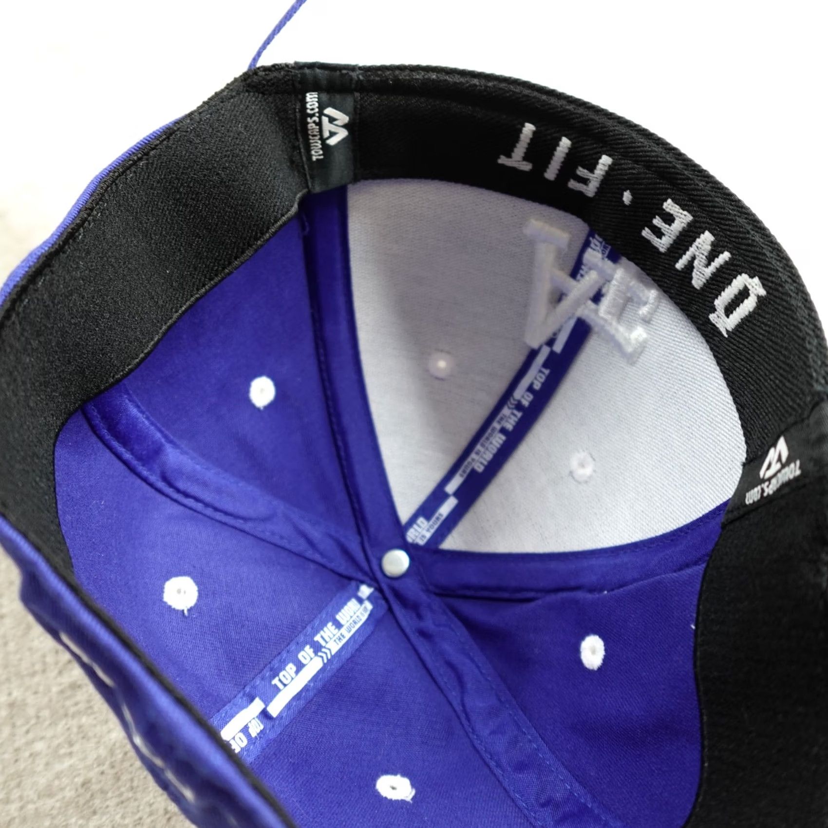 Top Of The World Top of the World Air Force Falcon Hat Blue Stretch Fit 6 1/2 6 7/8 Mens Size US M / EU 48-50 / 2 - 4 Thumbnail