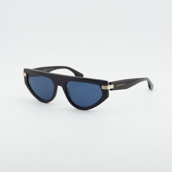 Victoria Beckham Victoria Beckham VB685S 415 Sunglasses Blue Cat Eye Frame Size ONE SIZE - 5 Thumbnail