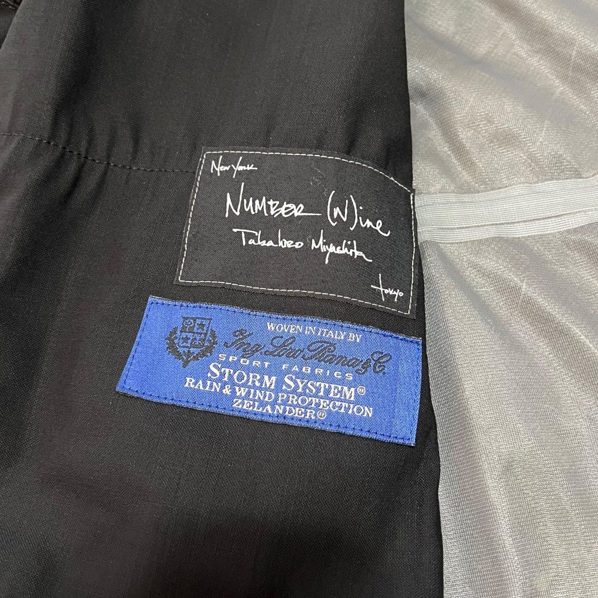 Number (N)ine NUMBER (N)INE 03AW TOUCH ME I’M SICK ×Loro Piana 3way Jacket Size US M / EU 48-50 / 2 - 6 Thumbnail