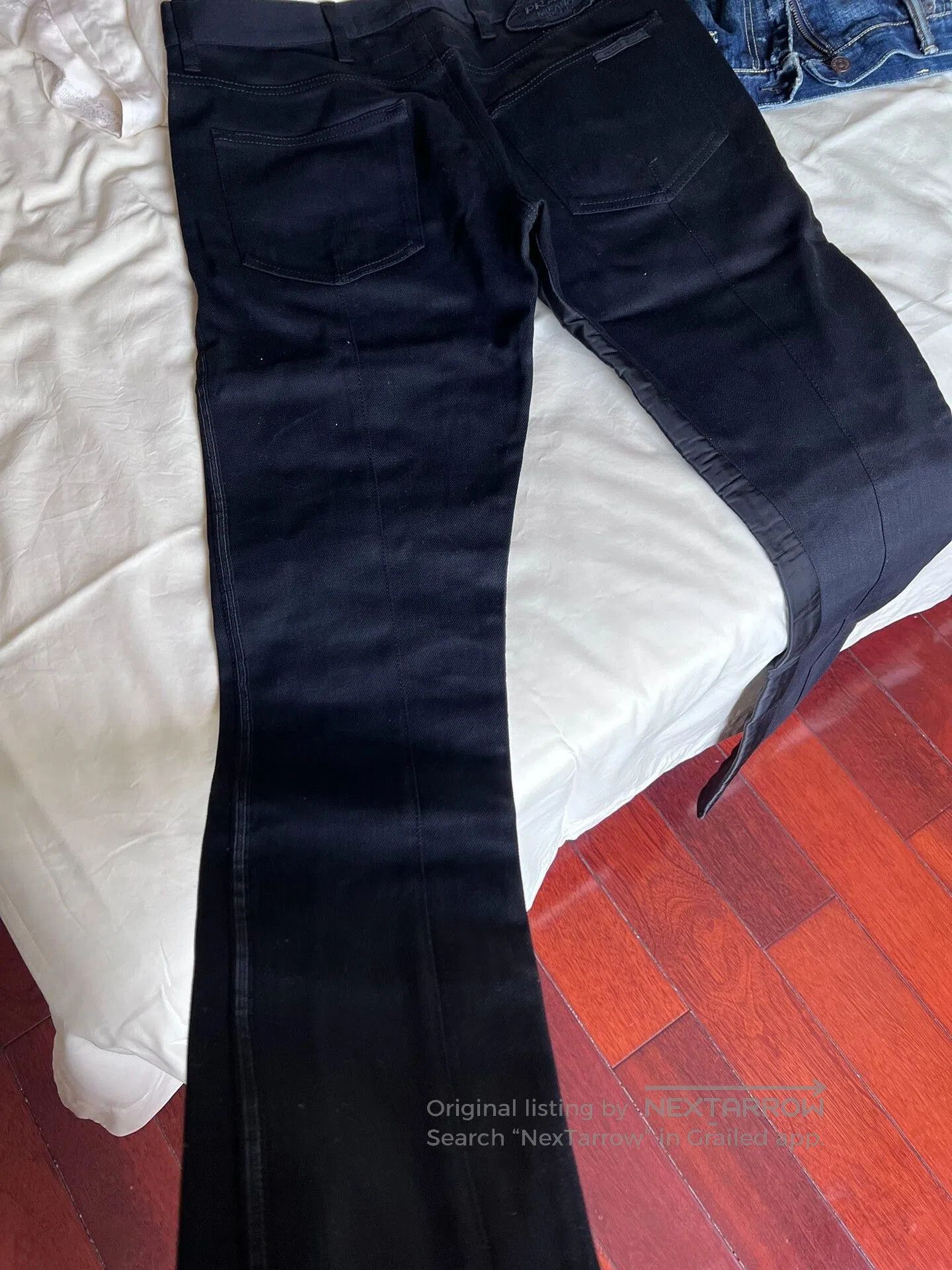 Prada Prada Black Slim Fit Pants in Excellent Condition. Size US 34 / EU 50 - 8 Thumbnail