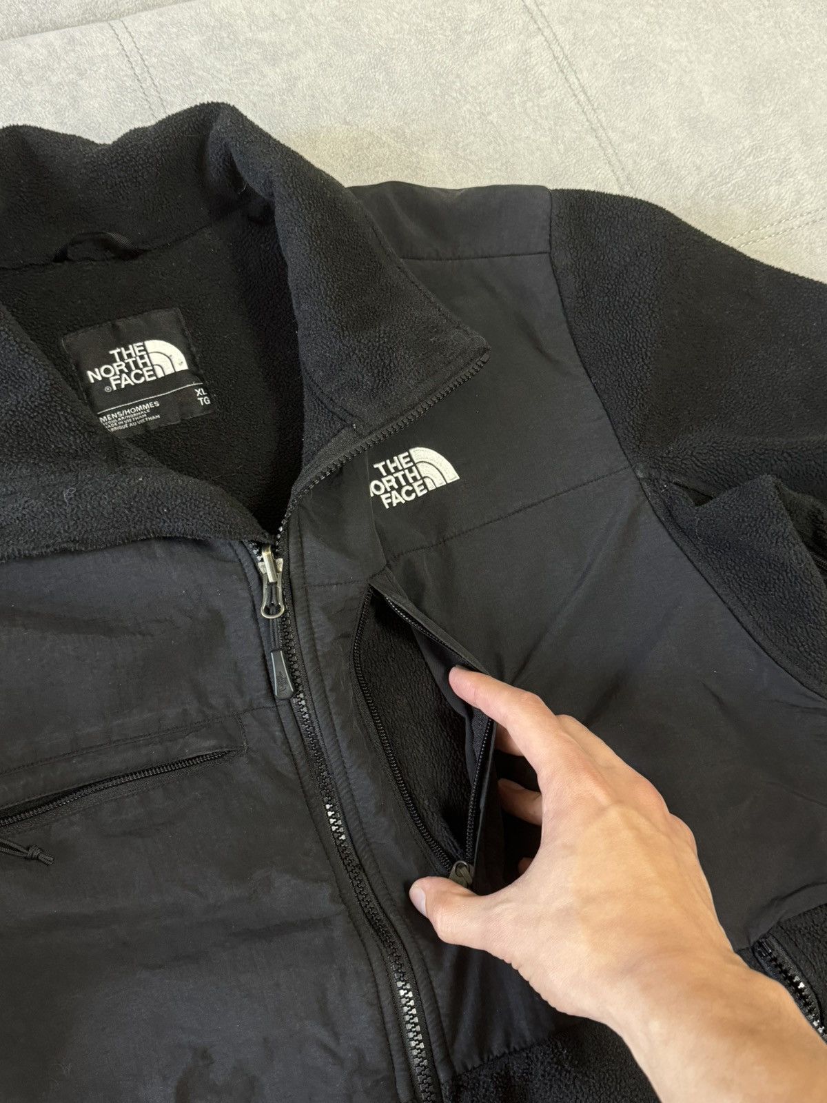 The North Face Vintage The North Face Polartec black fleece nylon size XL Size US XL / EU 56 / 4 - 11 Thumbnail