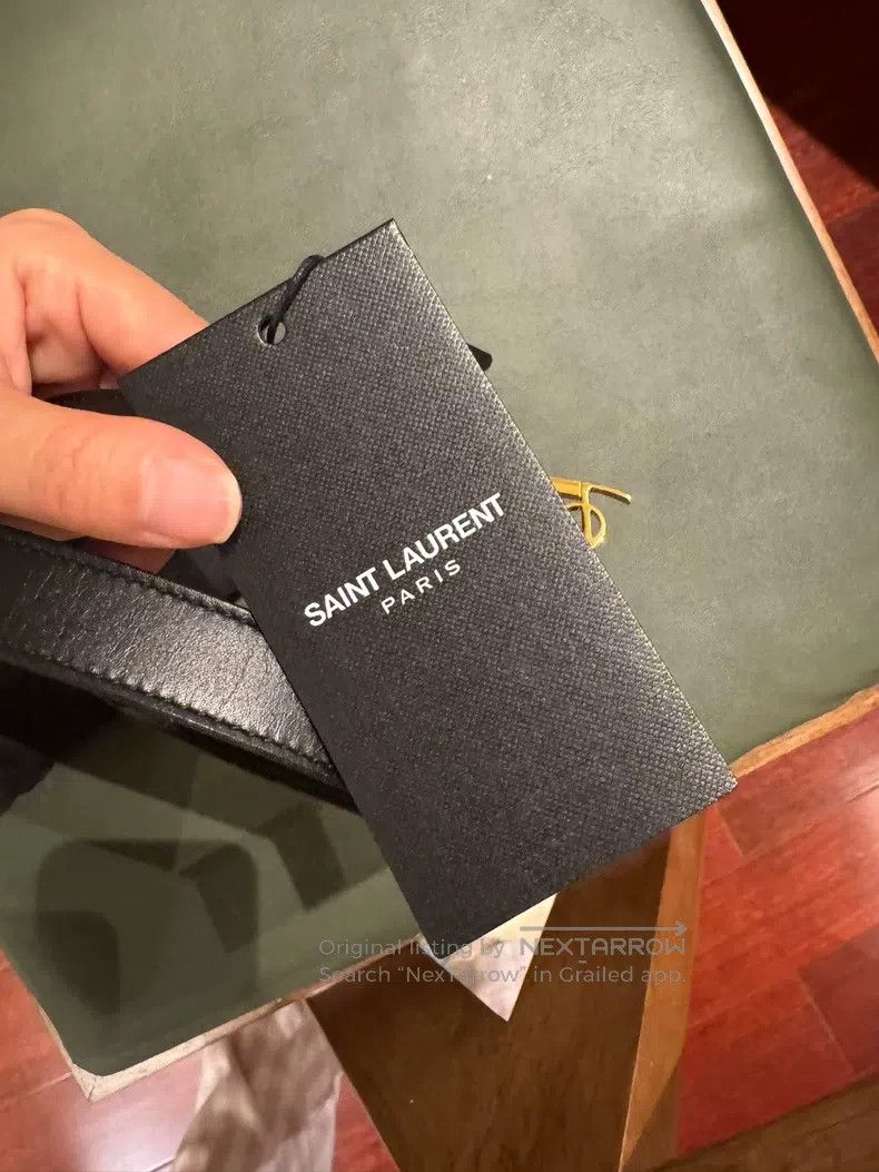 Saint Laurent Paris Saint Laurent Paris size 70 Belt Size ONE SIZE - 6 Thumbnail