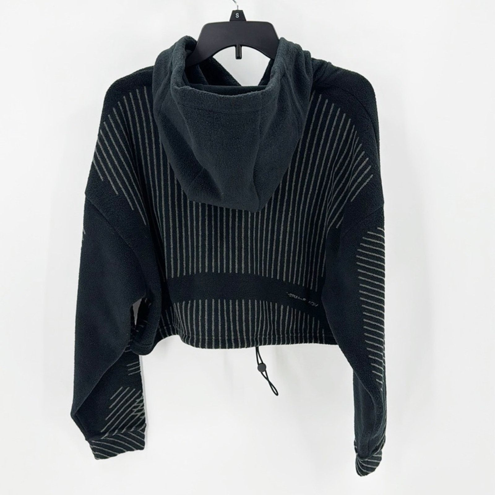 Nike Nike Pro Womens Therma-FIT ADV Cropped Fleece Hoodie Black S Size S / US 4 / IT 40 - 7 Thumbnail