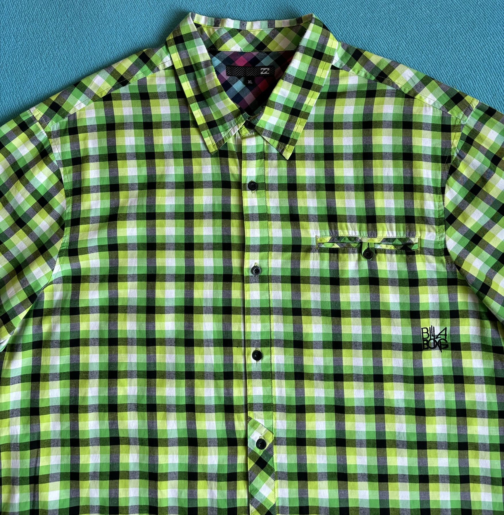 Billabong BilaBong Green shirt size XL Size US XL / EU 56 / 4 - 6 Thumbnail