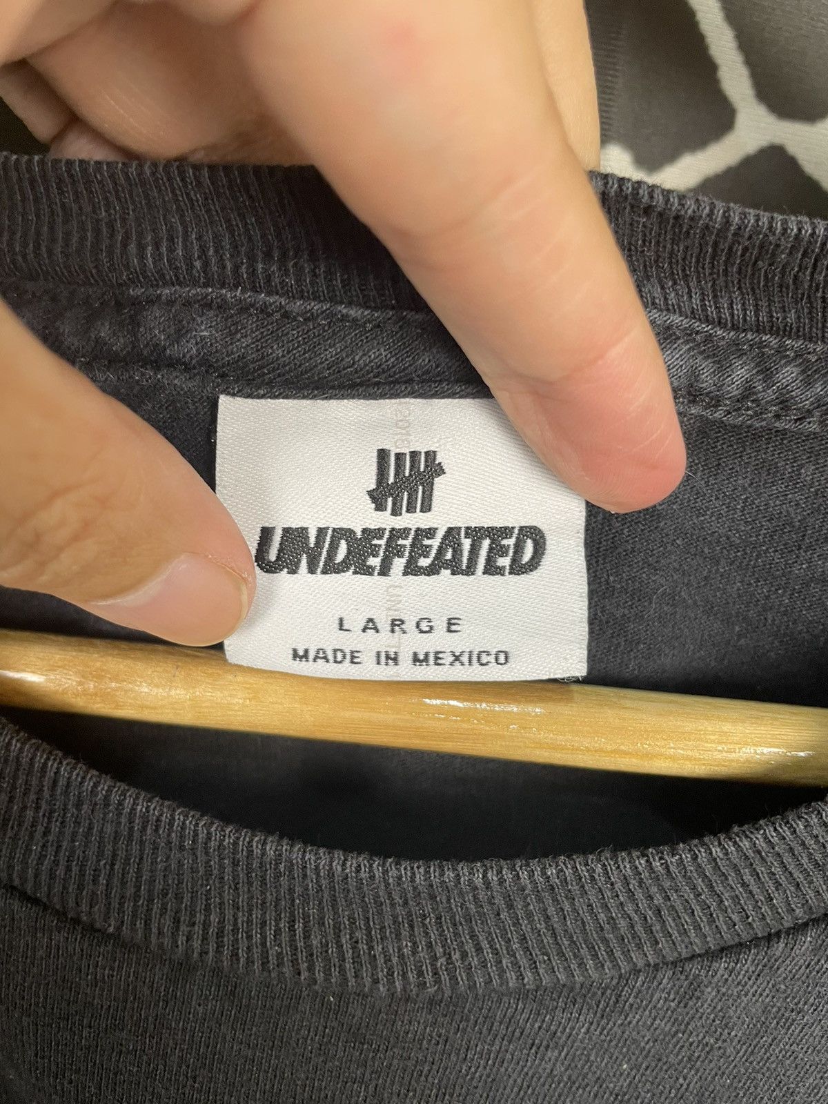 Undefeated Undefeated Black Tshirt Size US L / EU 52-54 / 3 - 3 Thumbnail