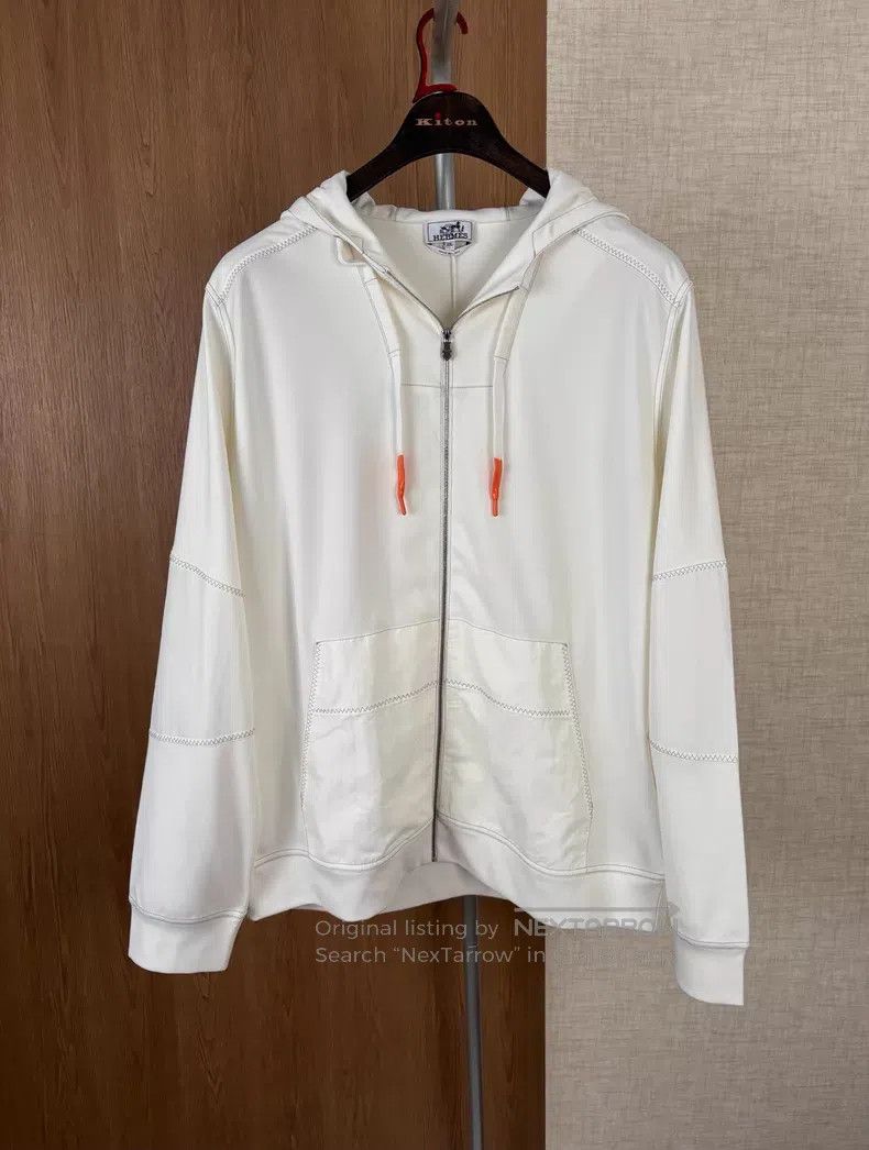 Hermes Hermes Men's Hooded Jacket for Spring and Summer Size US XXL / EU 58 / 5 - 1 Thumbnail