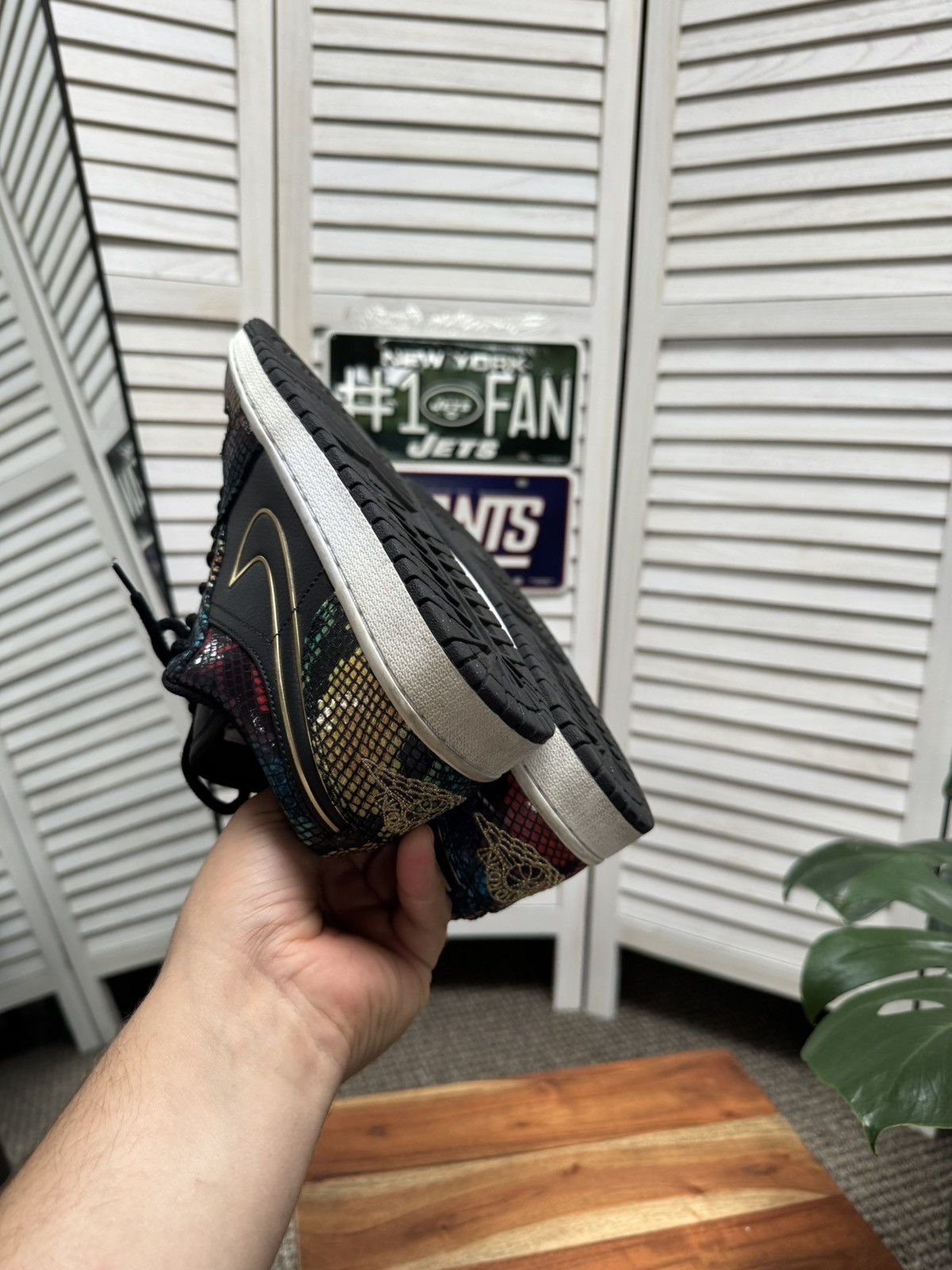 Nike Air Jordan 1 Low Multi Snakeskin Size US 8 / EU 41 - 12 Thumbnail