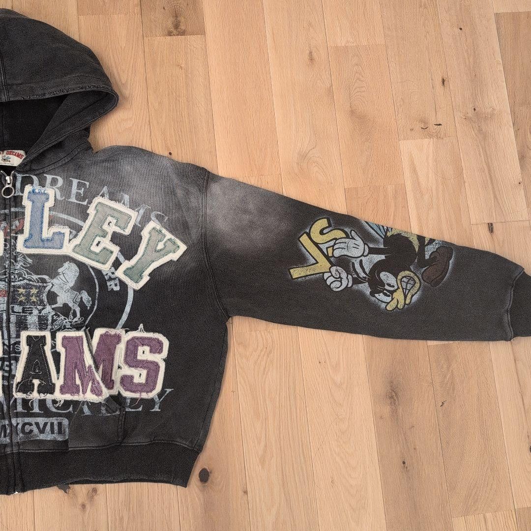 Vale VALE FOREVER “BLASTED ZIP UP” Hoodie – XL (New with Tags) Size US XL / EU 56 / 4 - 9 Thumbnail