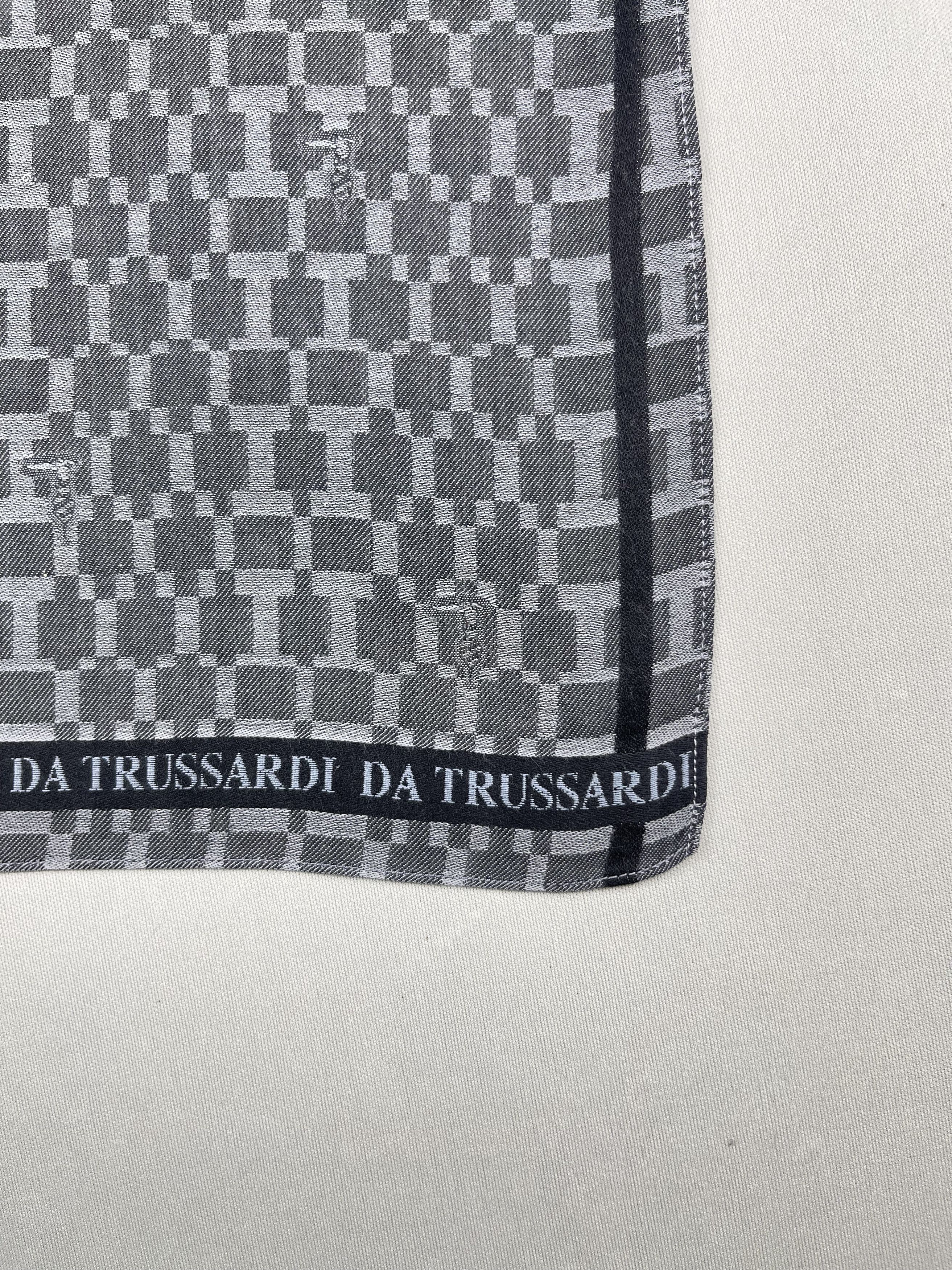 Trussardi Vintage Trussardi Handkerchief Pocket Square Bandana HM0057 Size ONE SIZE - 7 Thumbnail