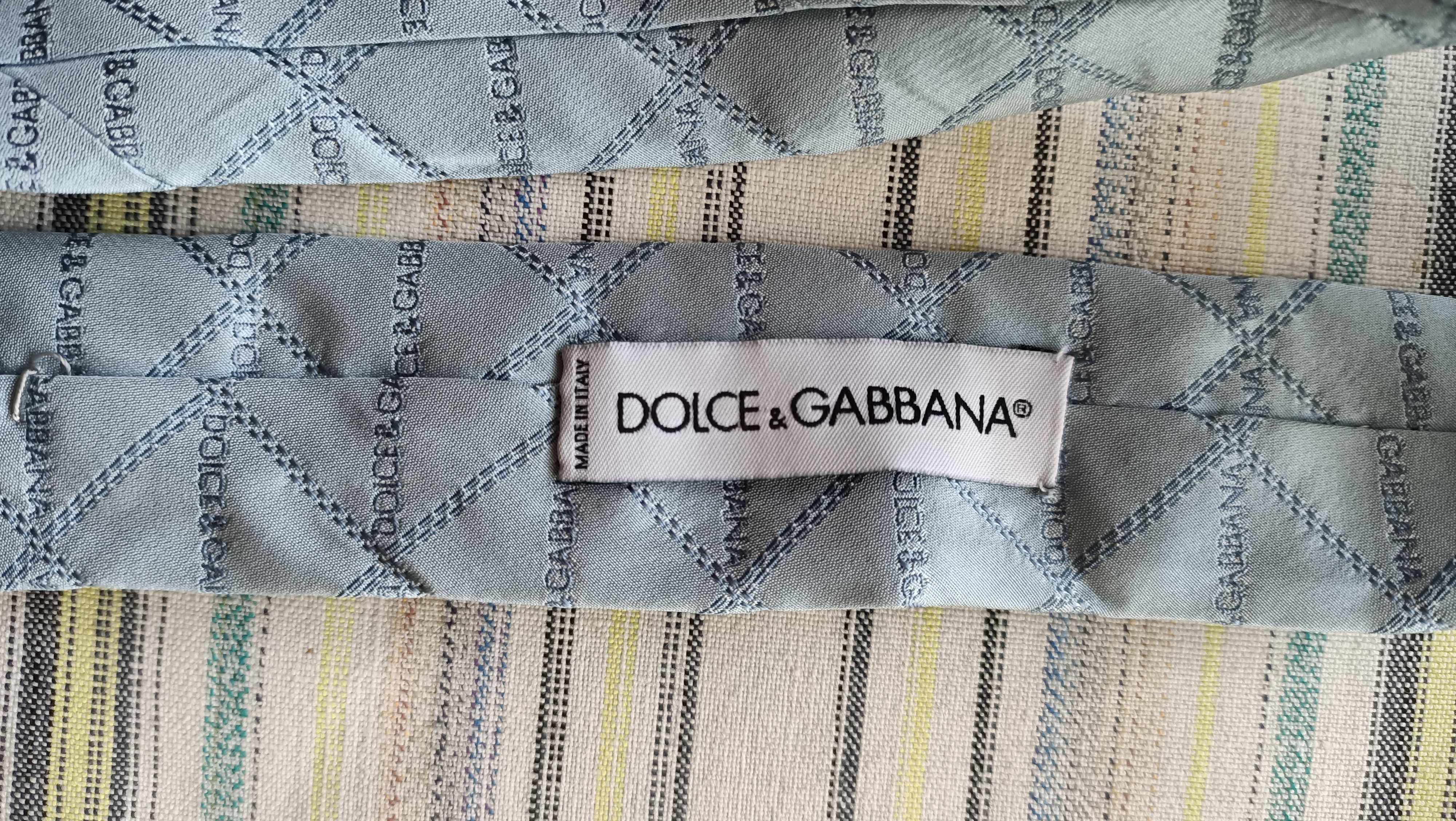 Dolce & Gabbana Monogram Dolce & Gabbana silk tie Size ONE SIZE - 4 Thumbnail