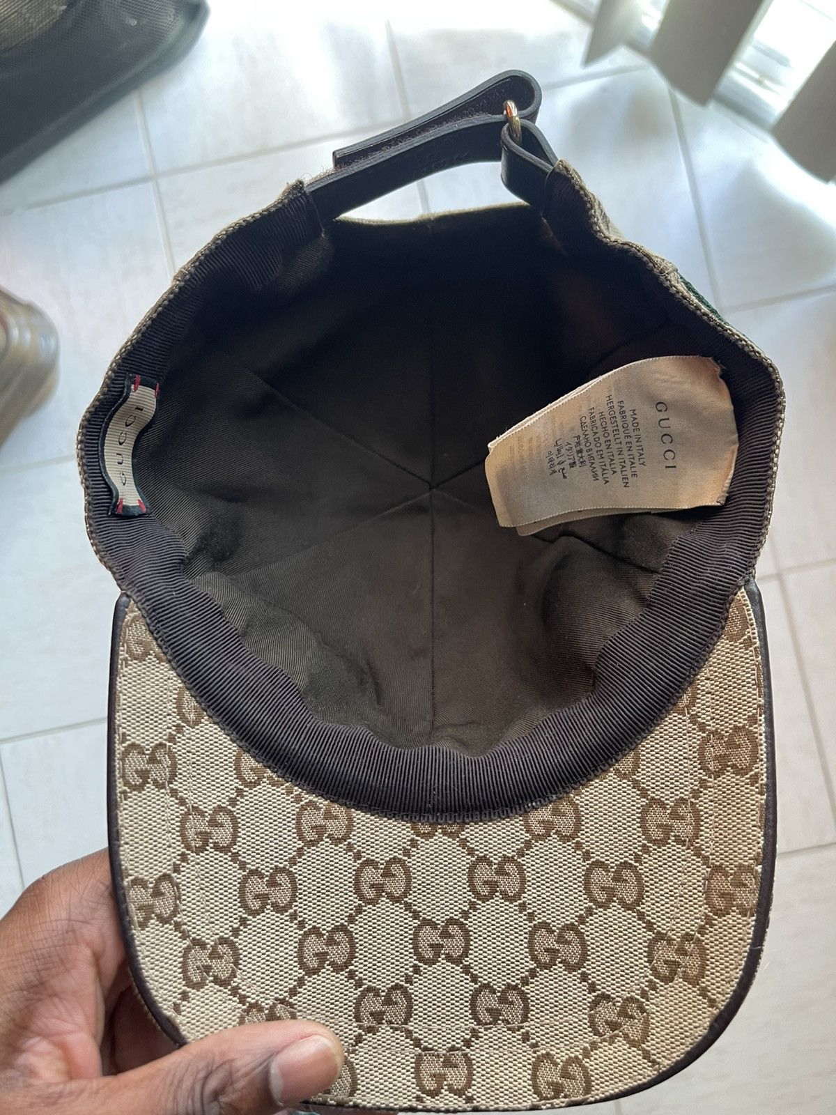 Gucci Original Gucci beige hat Size ONE SIZE - 2 Thumbnail