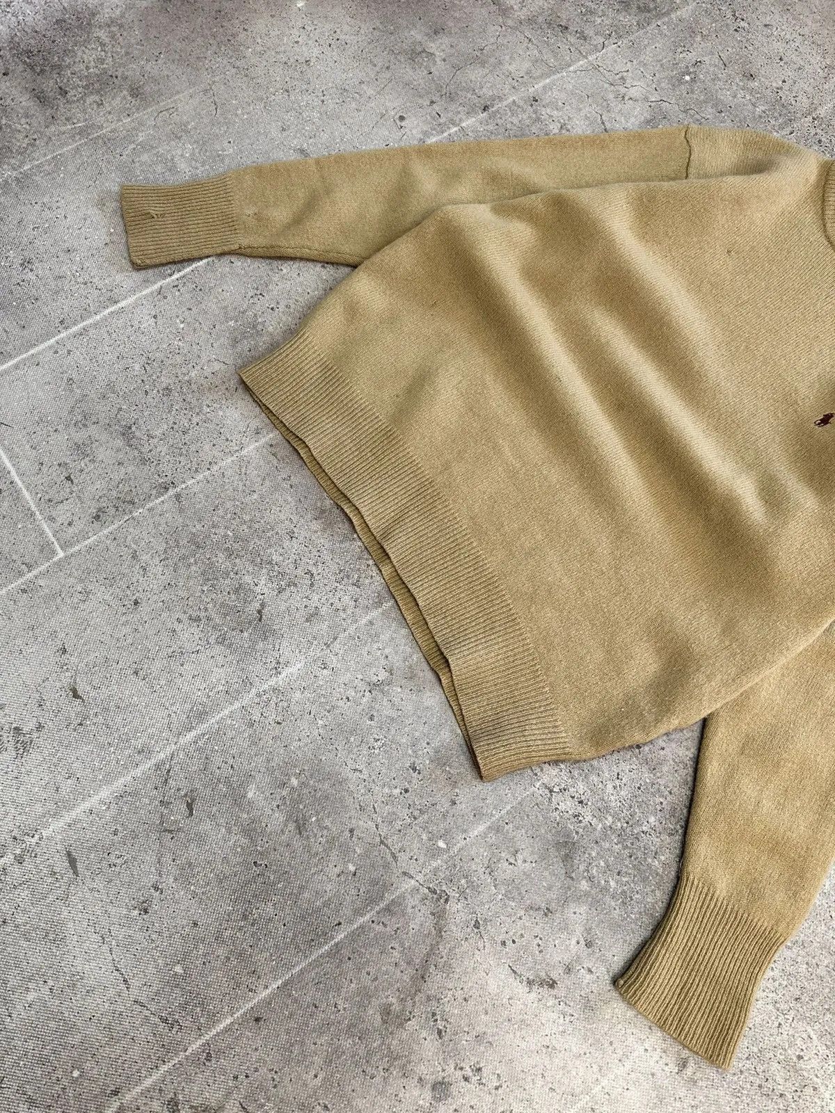 Polo Ralph Lauren FADED Polo Ralph Lauren Cable Knit cottone sweater Size US M / EU 48-50 / 2 - 8 Thumbnail